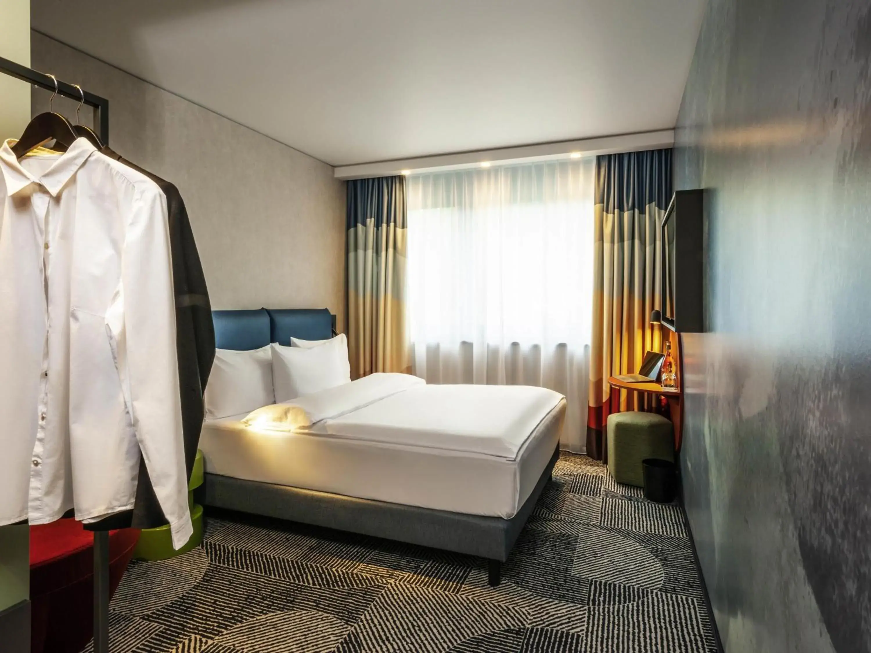 Bedroom, Bed in ibis Styles St Margrethen Bodensee Bedroom, Bed in ibis Styles St Margrethen Bodensee