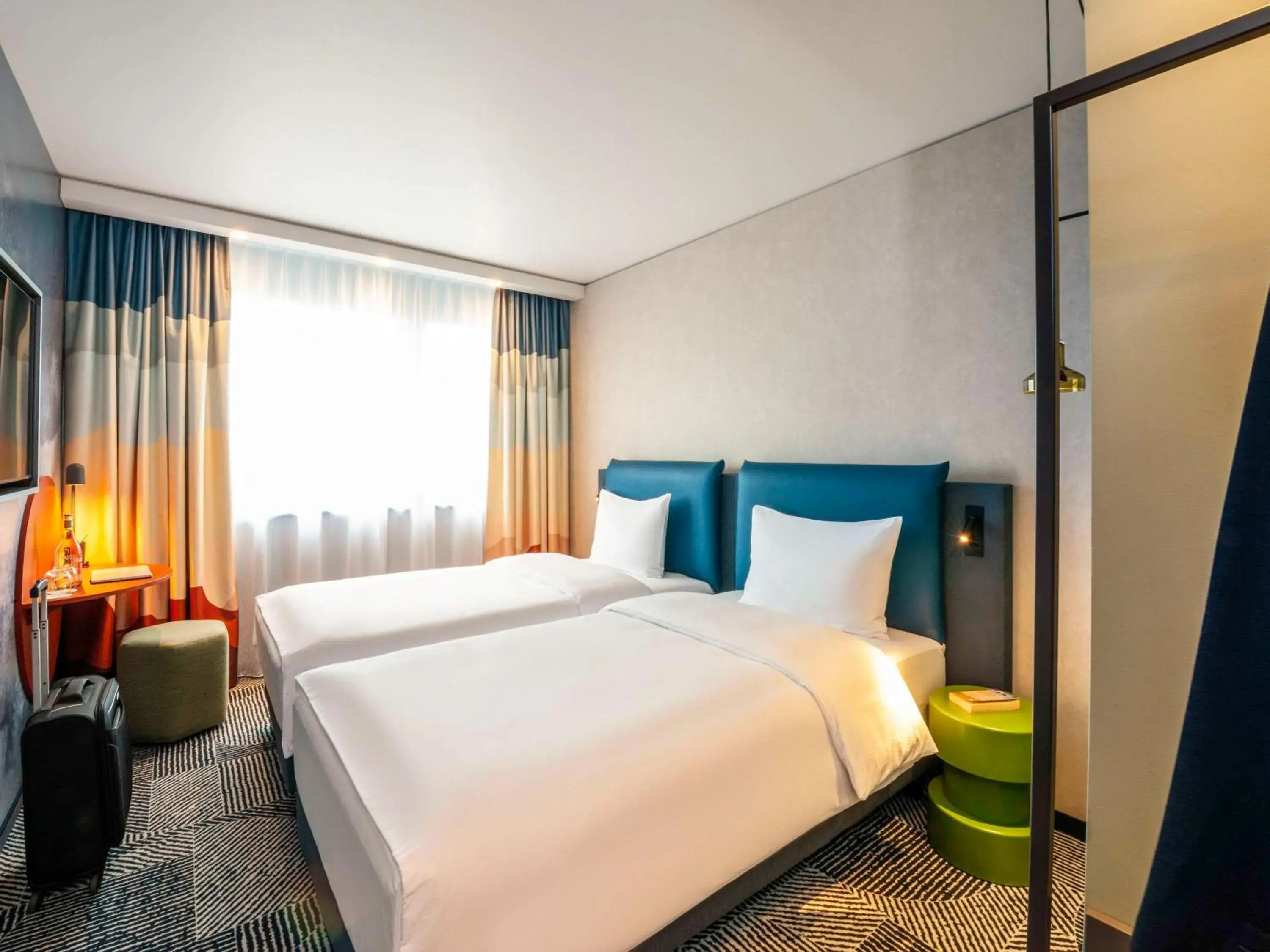 Bedroom, Bed in ibis Styles St Margrethen Bodensee Bedroom, Bed in ibis Styles St Margrethen Bodensee