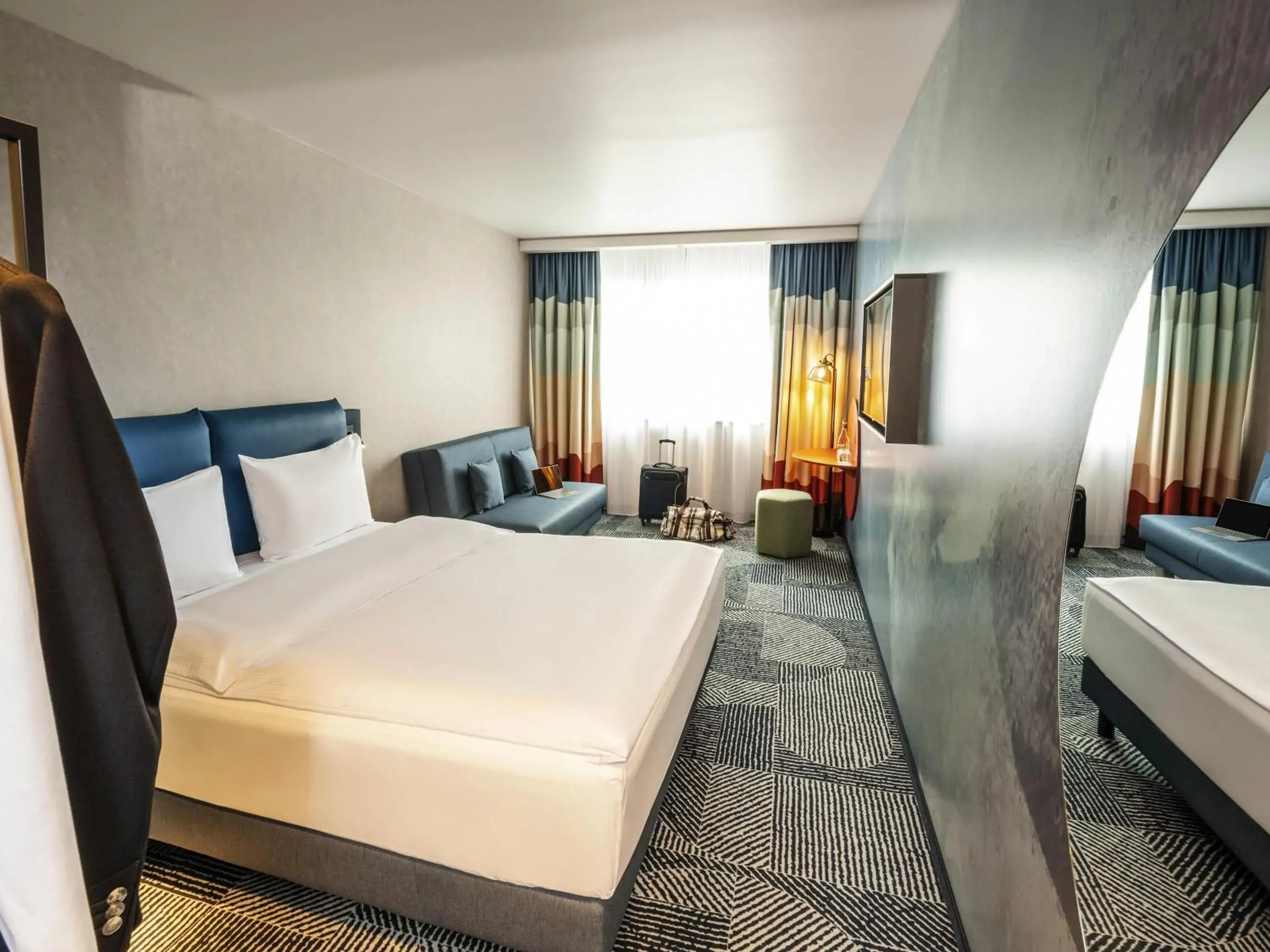 Bedroom, Bed in ibis Styles St Margrethen Bodensee Bedroom, Bed in ibis Styles St Margrethen Bodensee