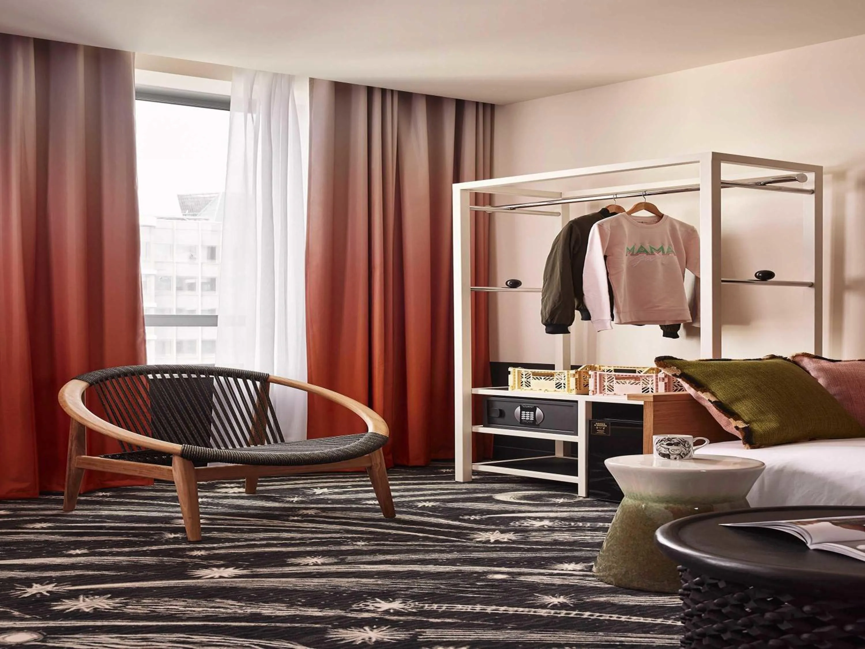 Bedroom in Mama Shelter Paris La Défense