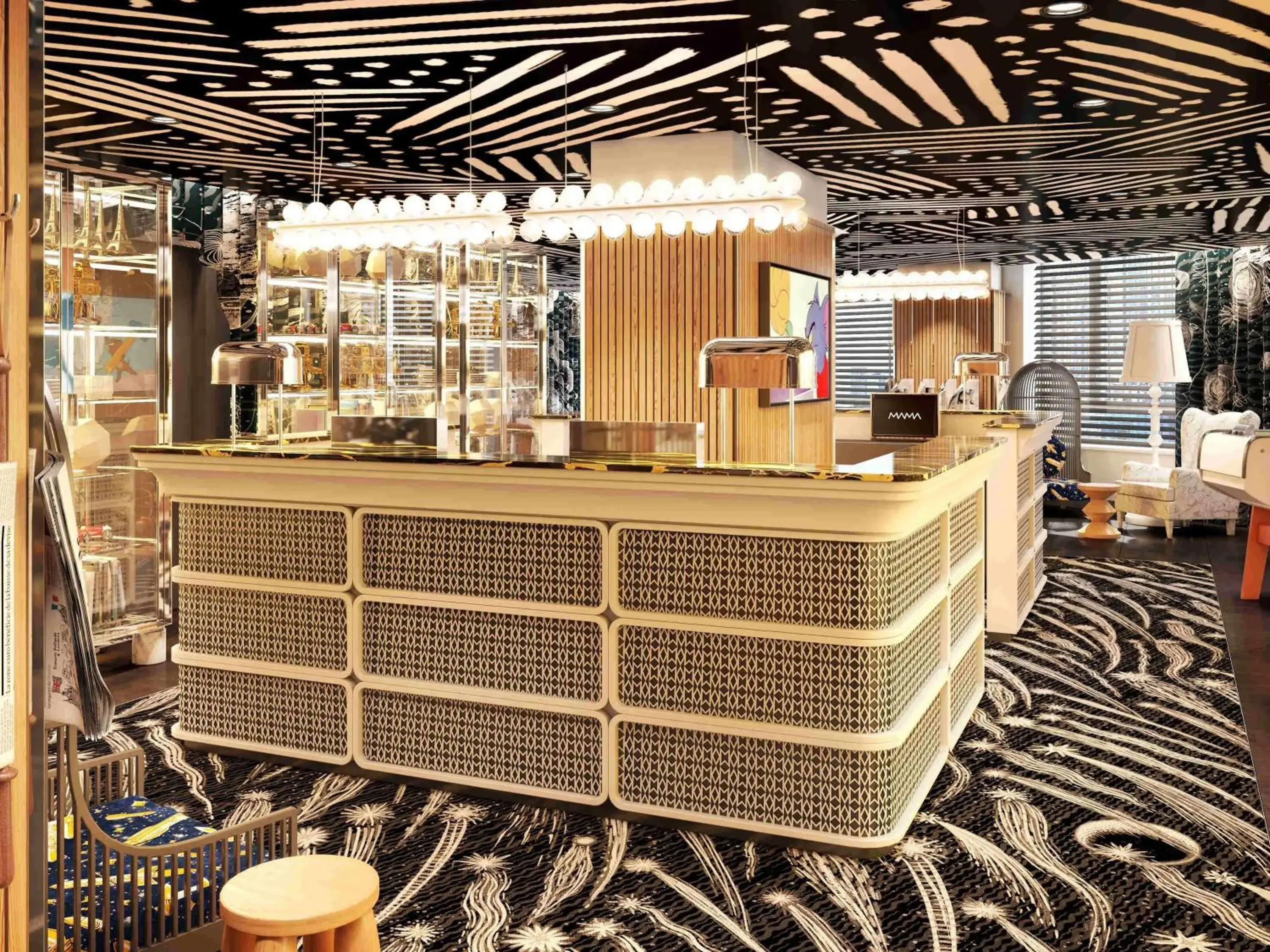 Property building in Mama Shelter Paris La Défense Property building in Mama Shelter Paris La Défense