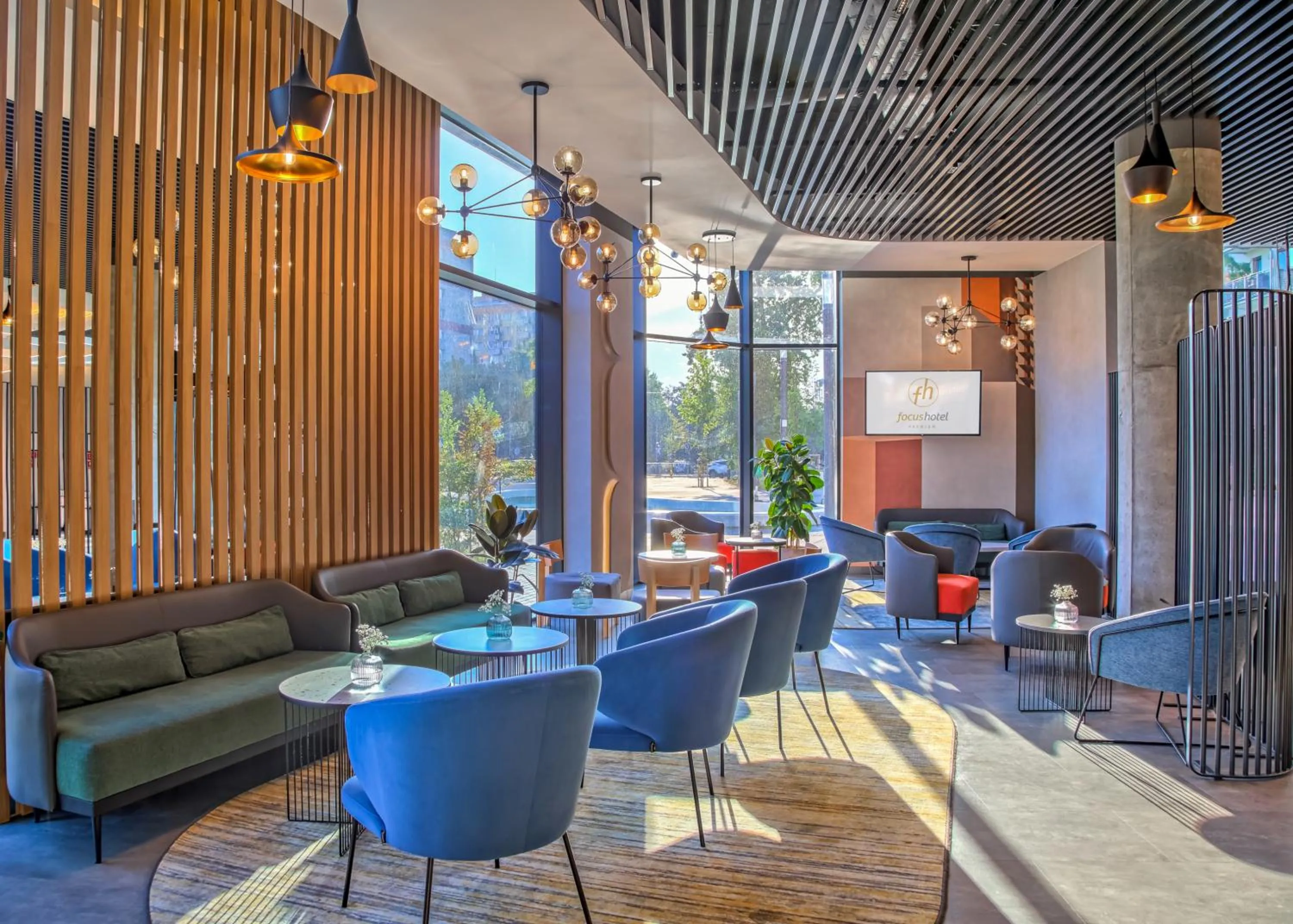 Restaurant/places to eat in Focus Hotel Premium Warszawa