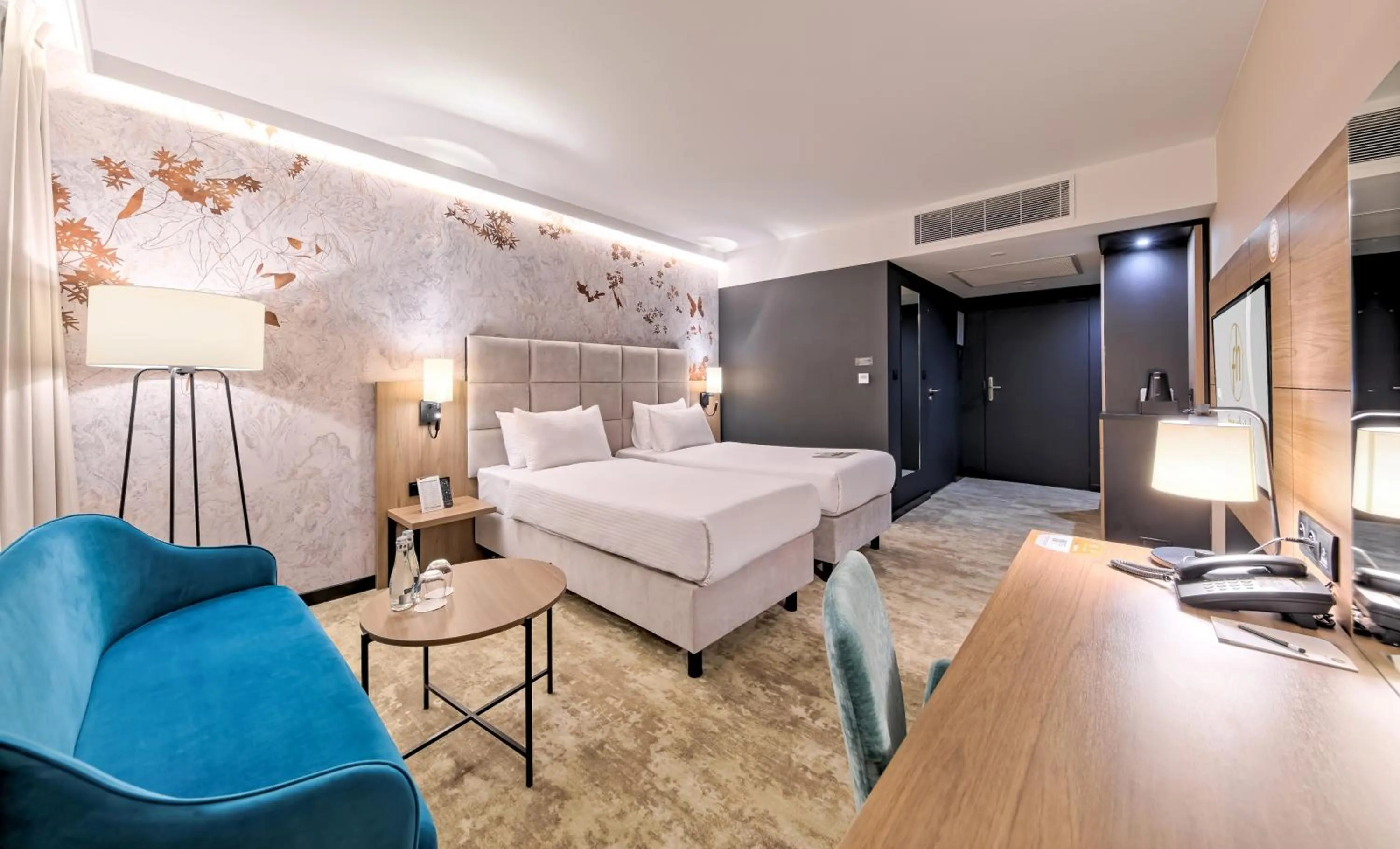 Photo of the whole room, Bed in Focus Hotel Premium Warszawa