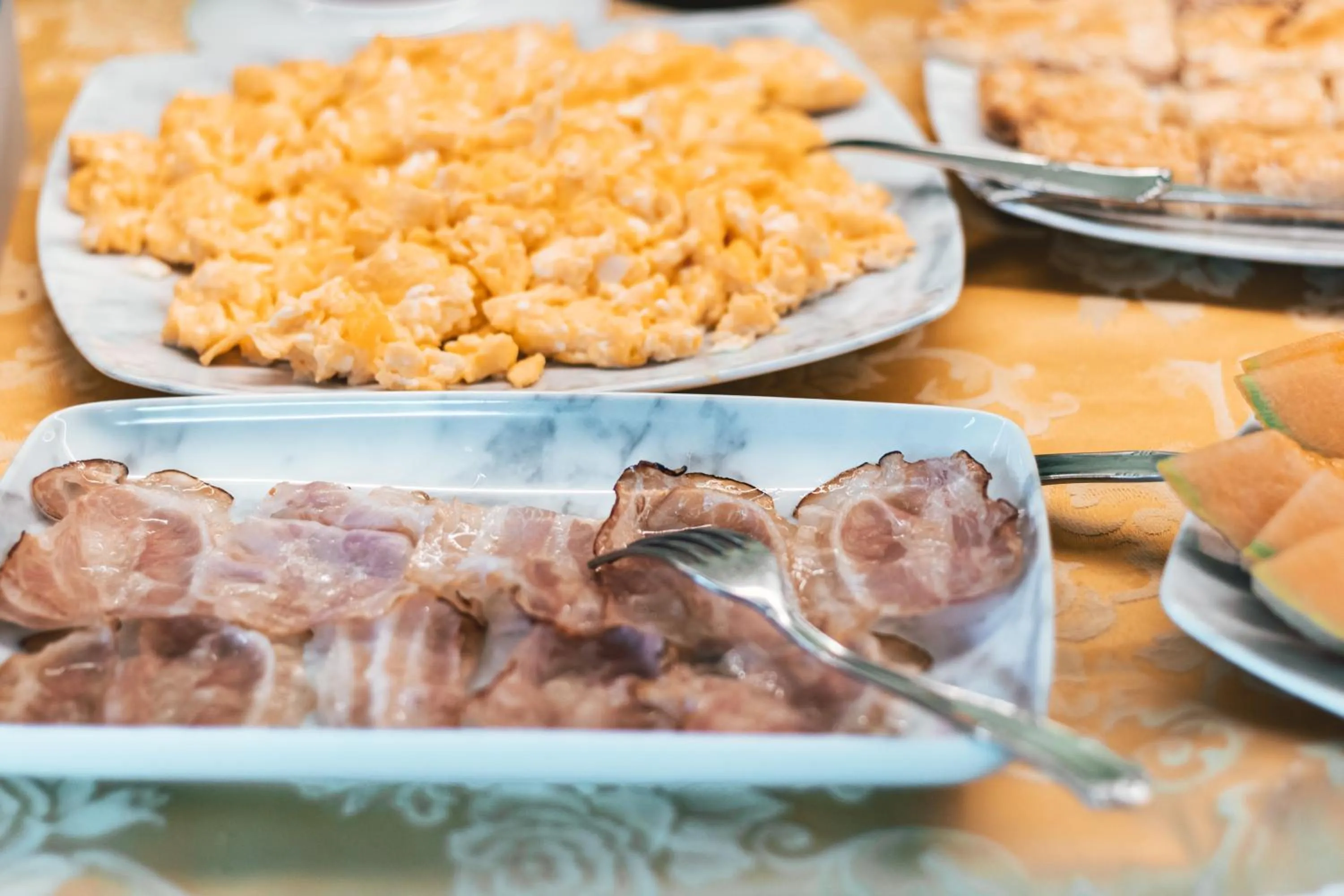 Buffet breakfast in Hotel Residence Mendolita