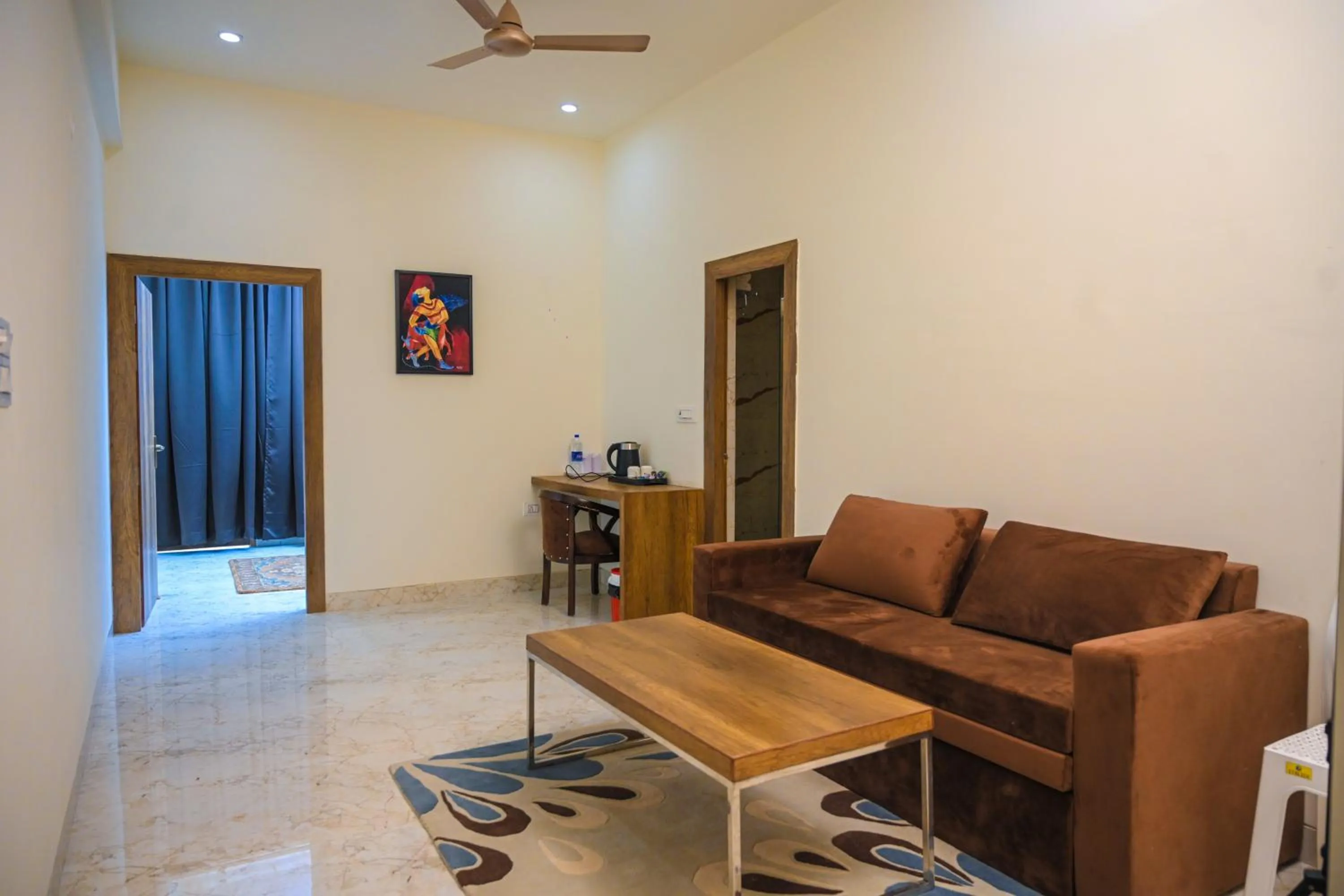 Living room in The Govindam Resort