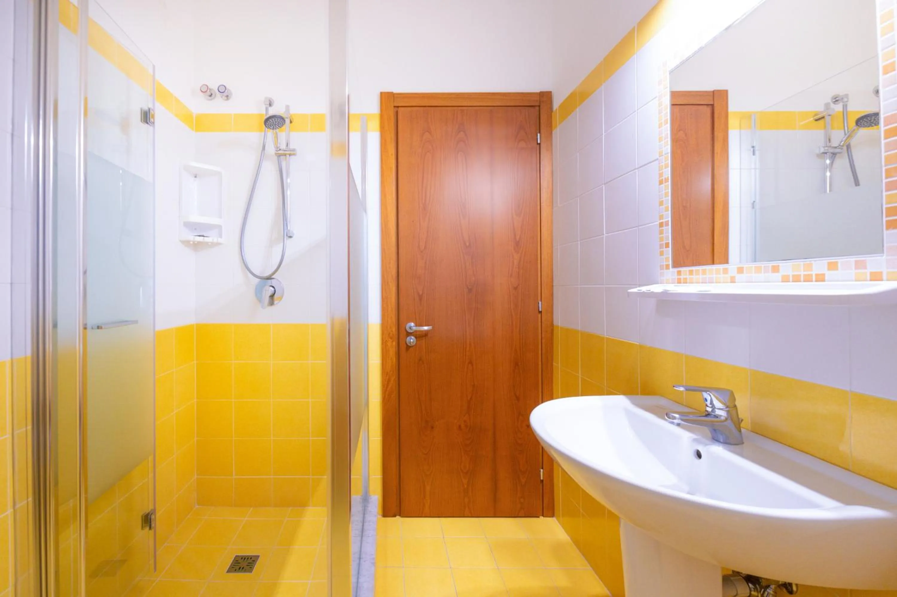 Shower in Hotel Britannia