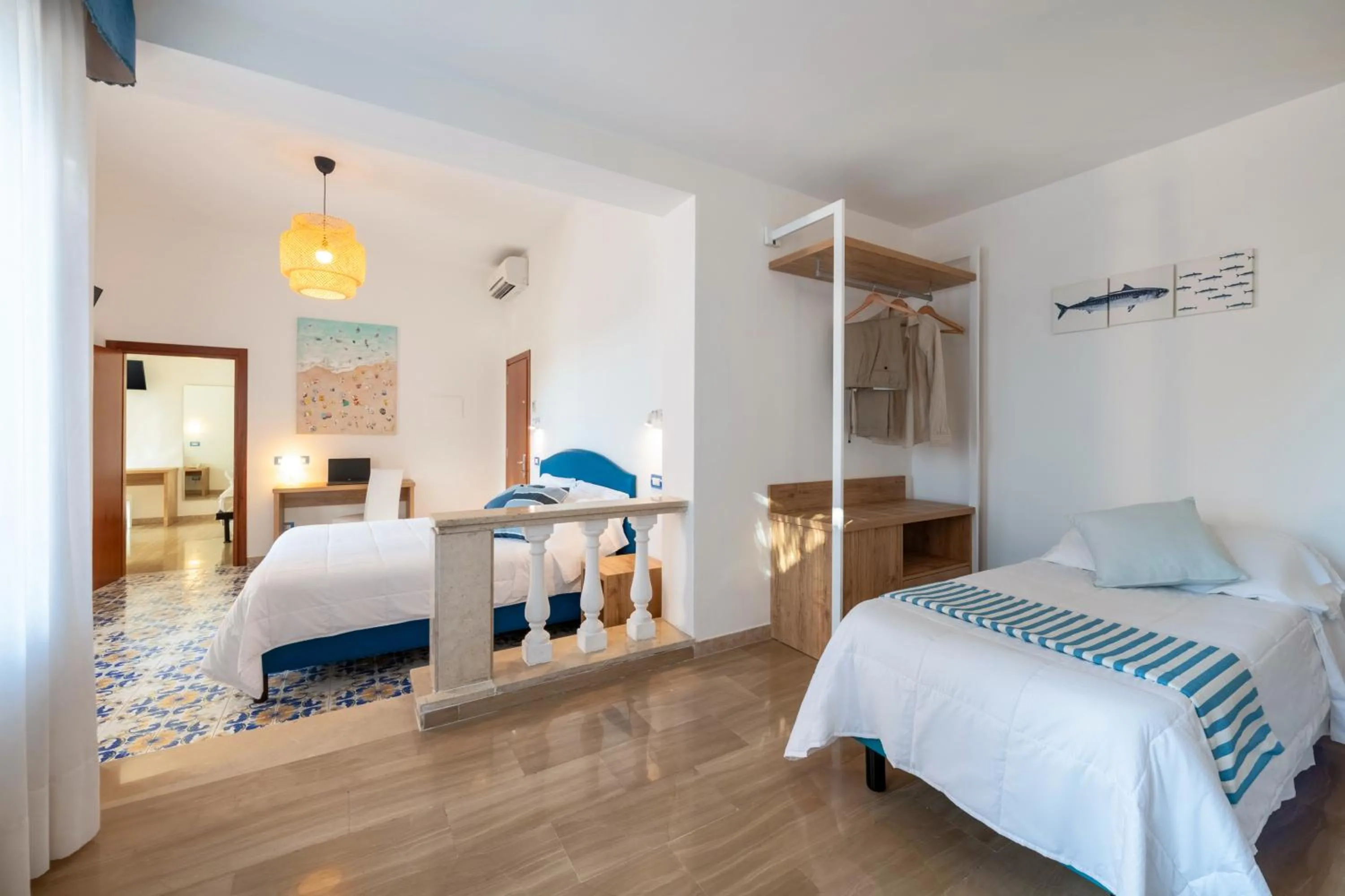 Bedroom, Bed in Hotel Britannia