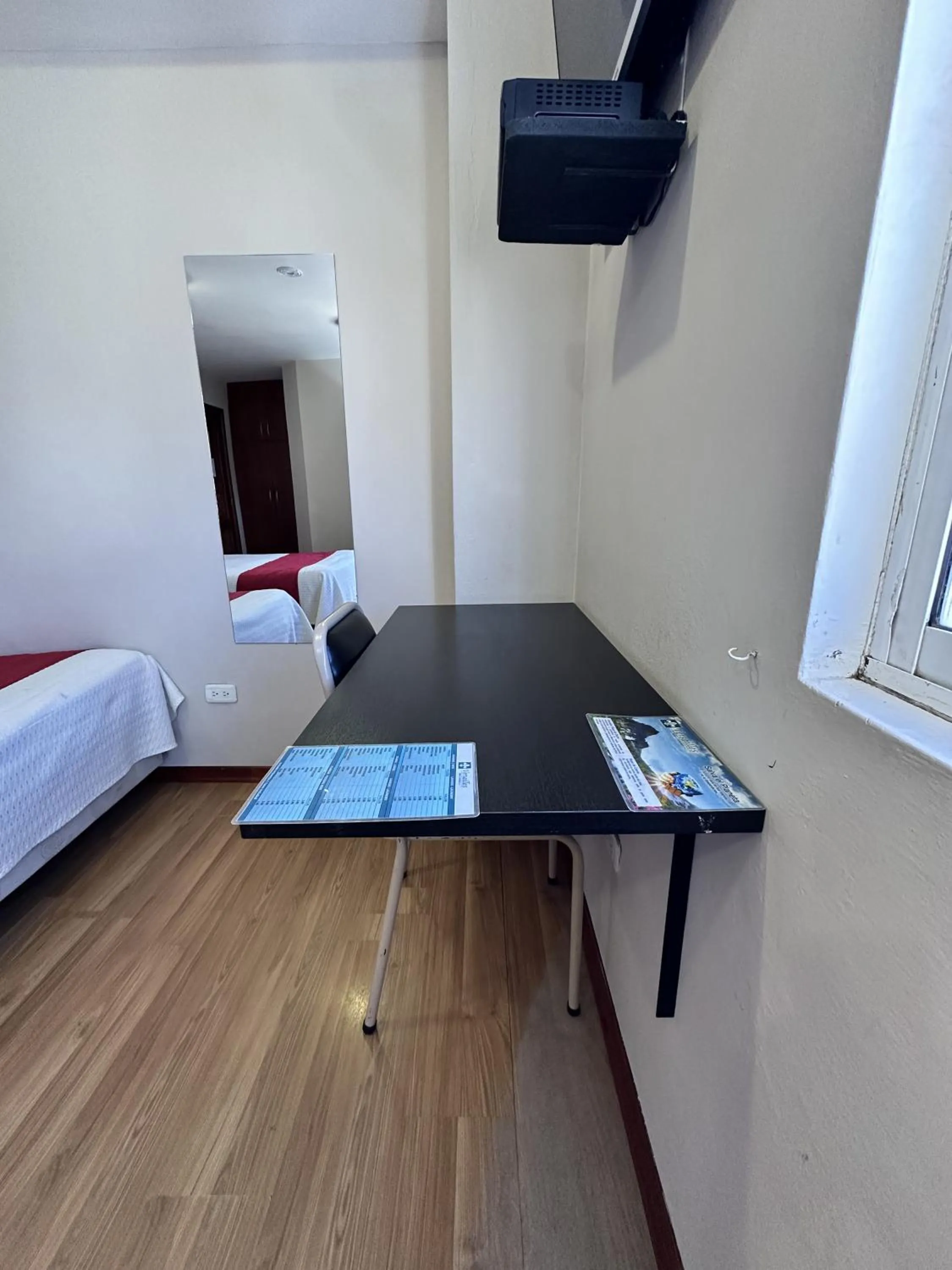 Seating area in Hotel Versailles