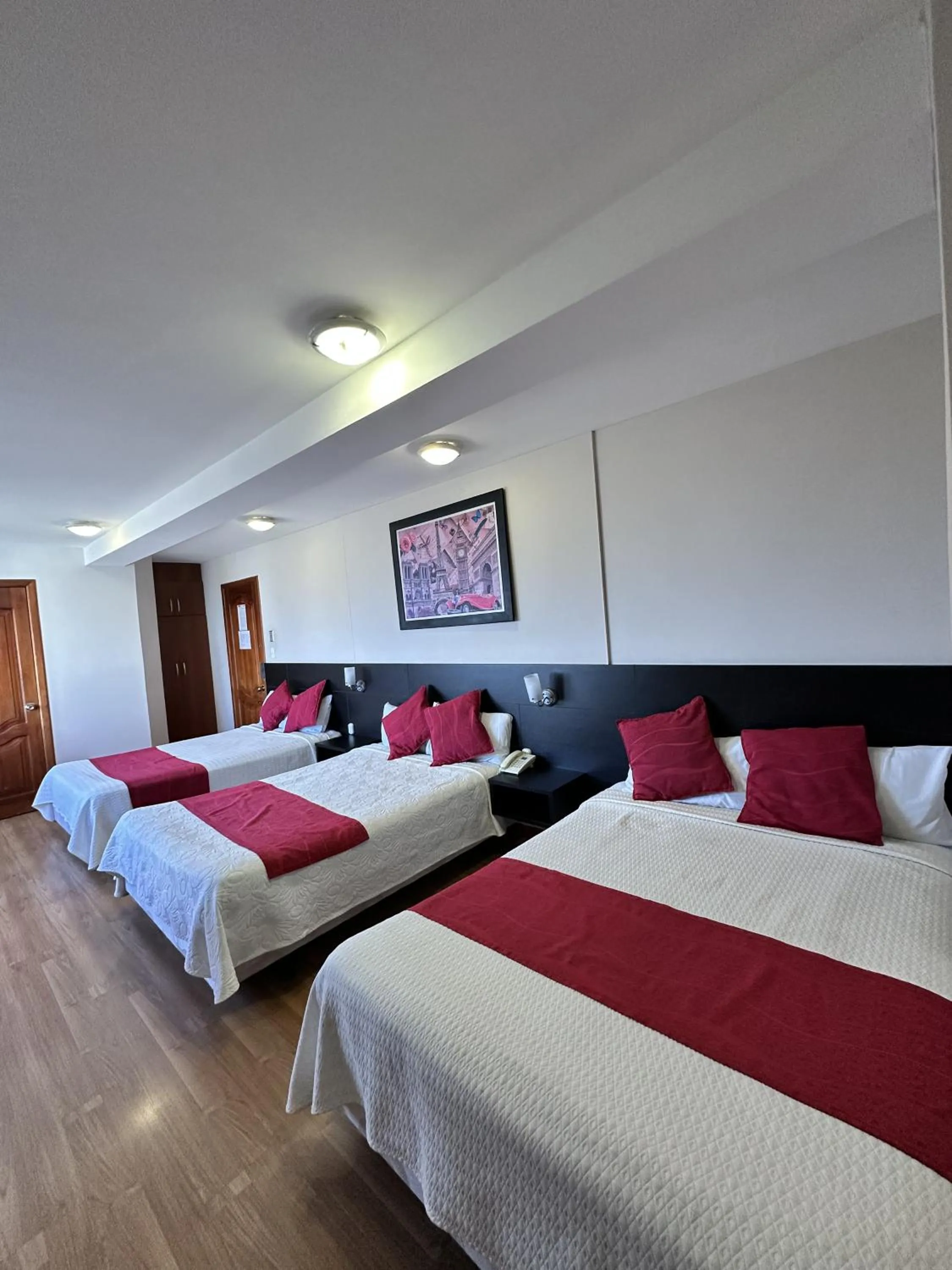 Bed in Hotel Versailles