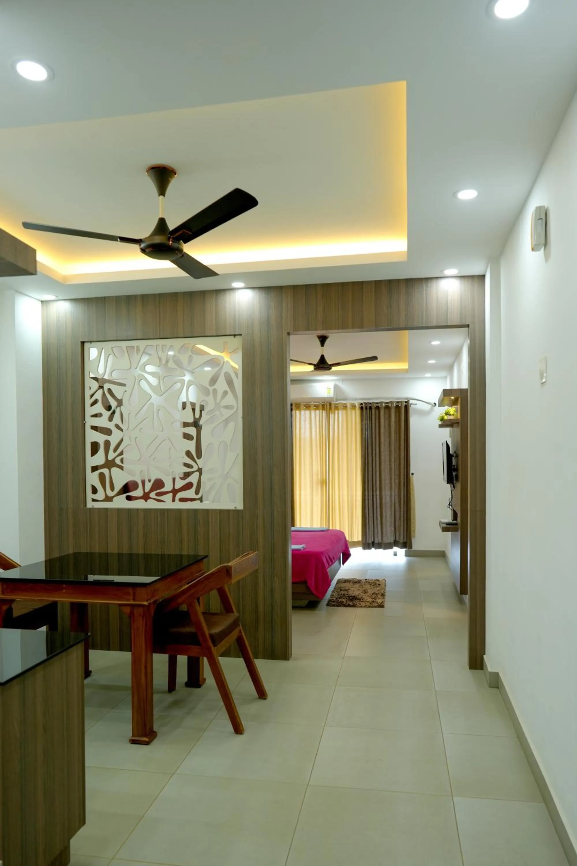 Bed in Green Valley Residency