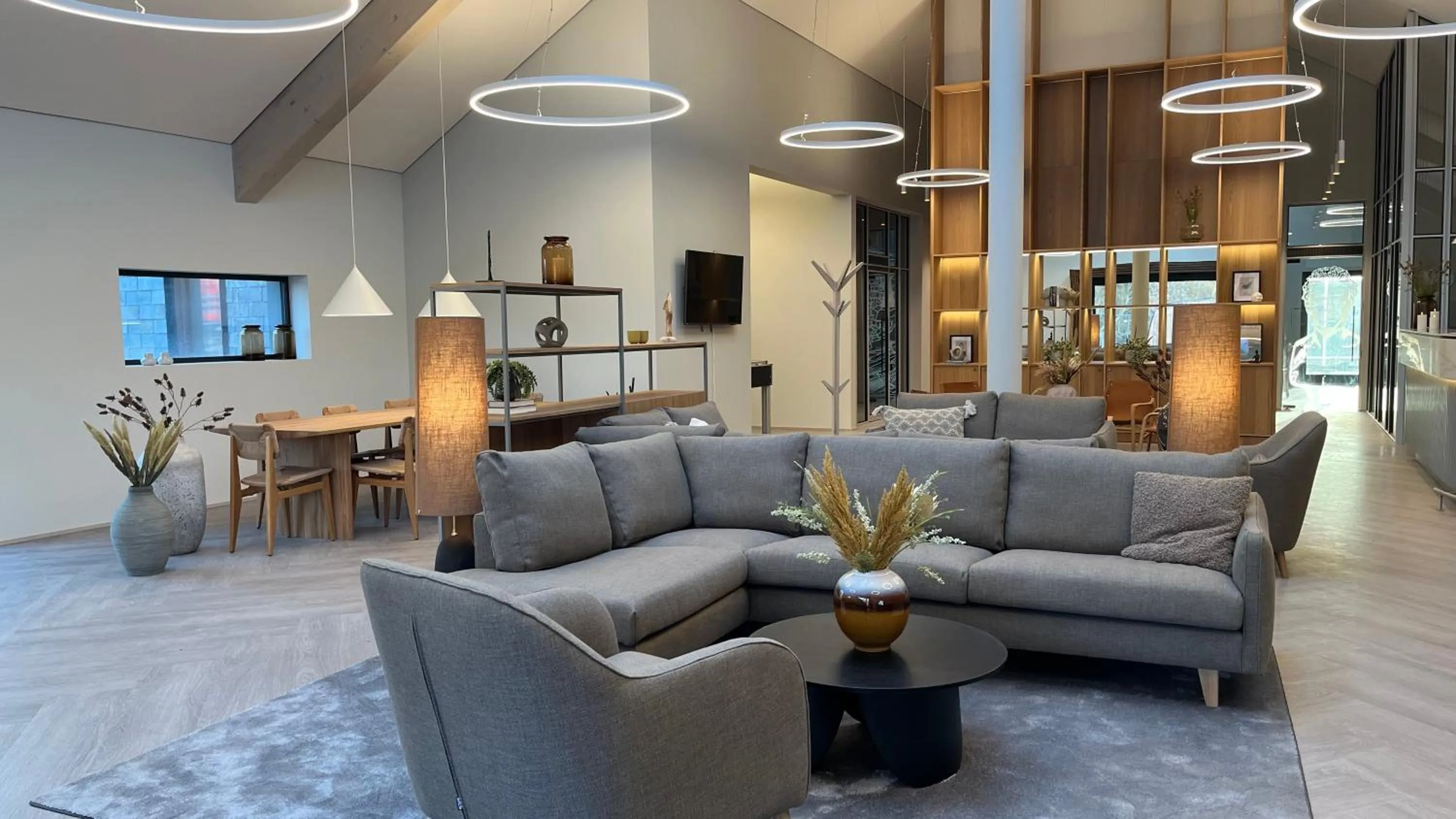 Lobby or reception in Hages Badehotel