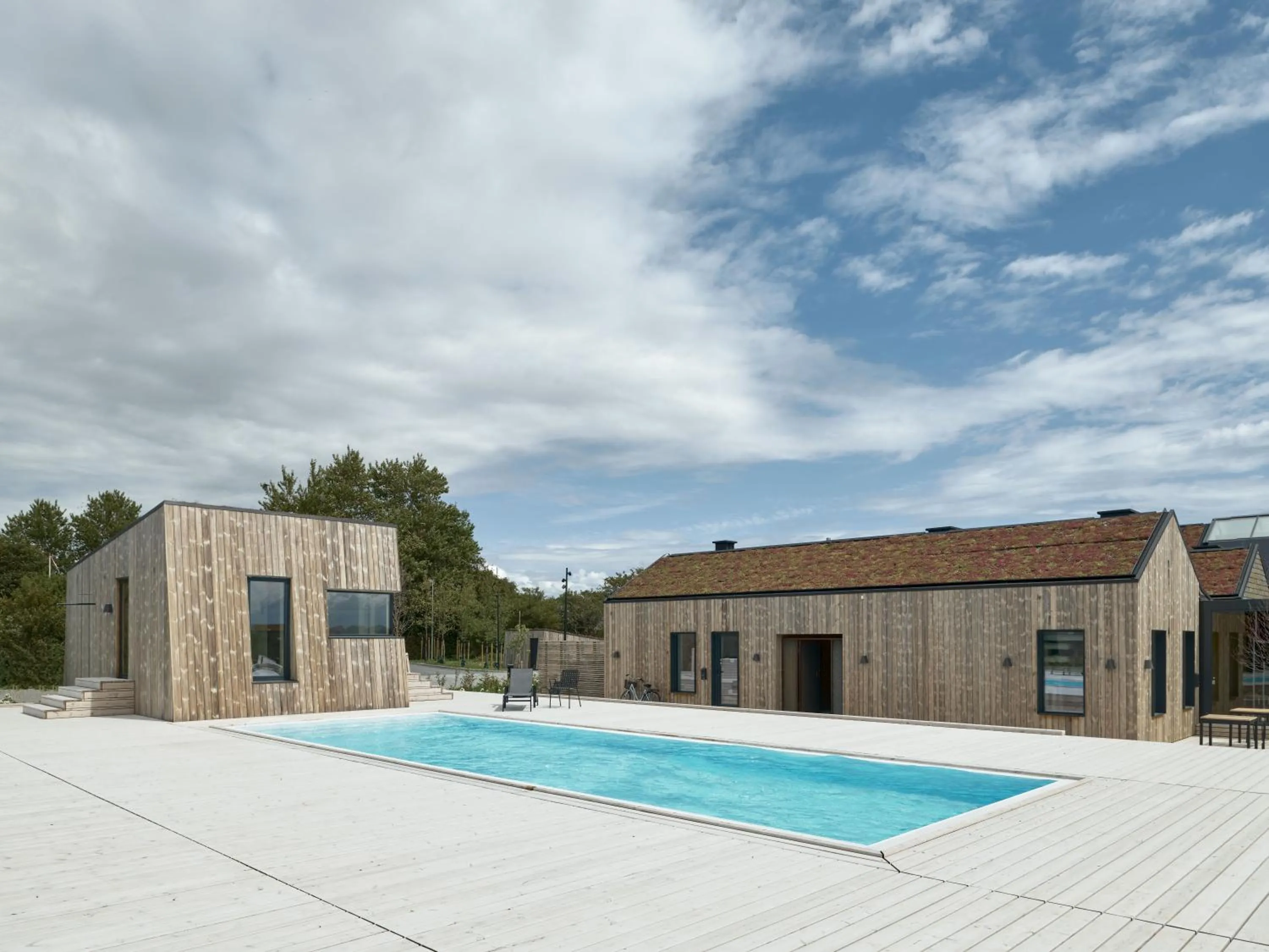 Swimming pool in Hages Badehotel