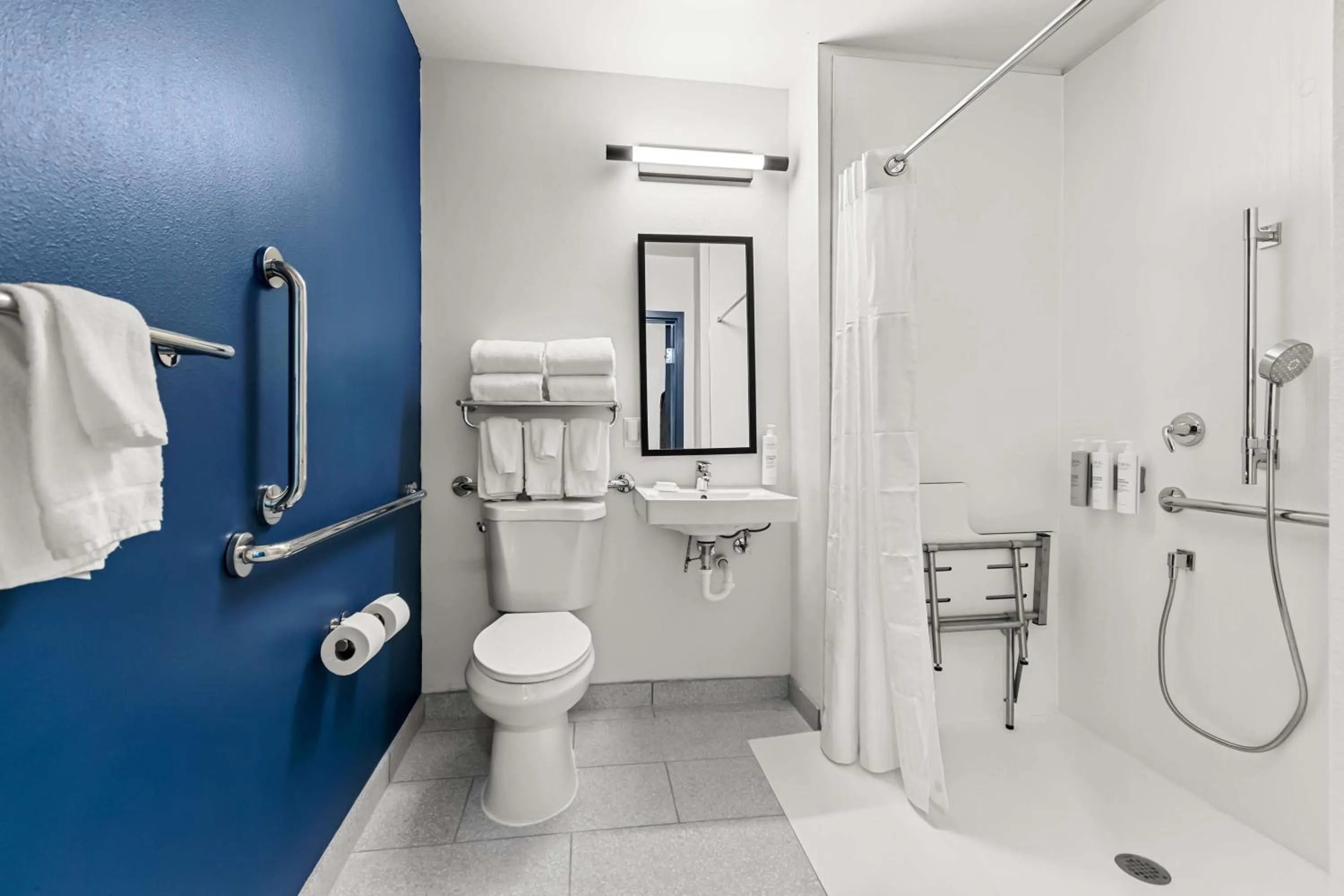 Bathroom in Spark By Hilton Hershey Near The Park