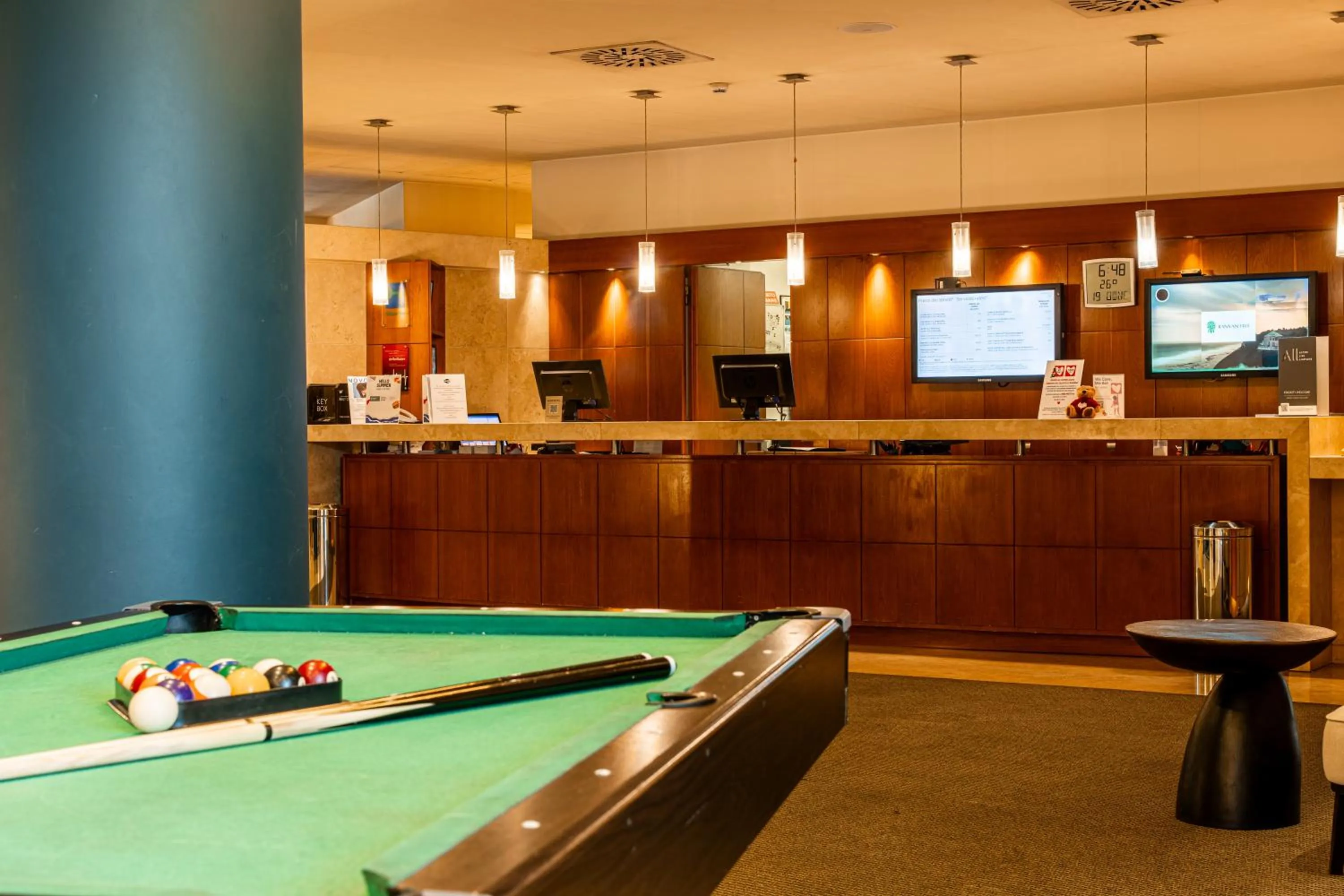 Billiard in Novotel Roma Est