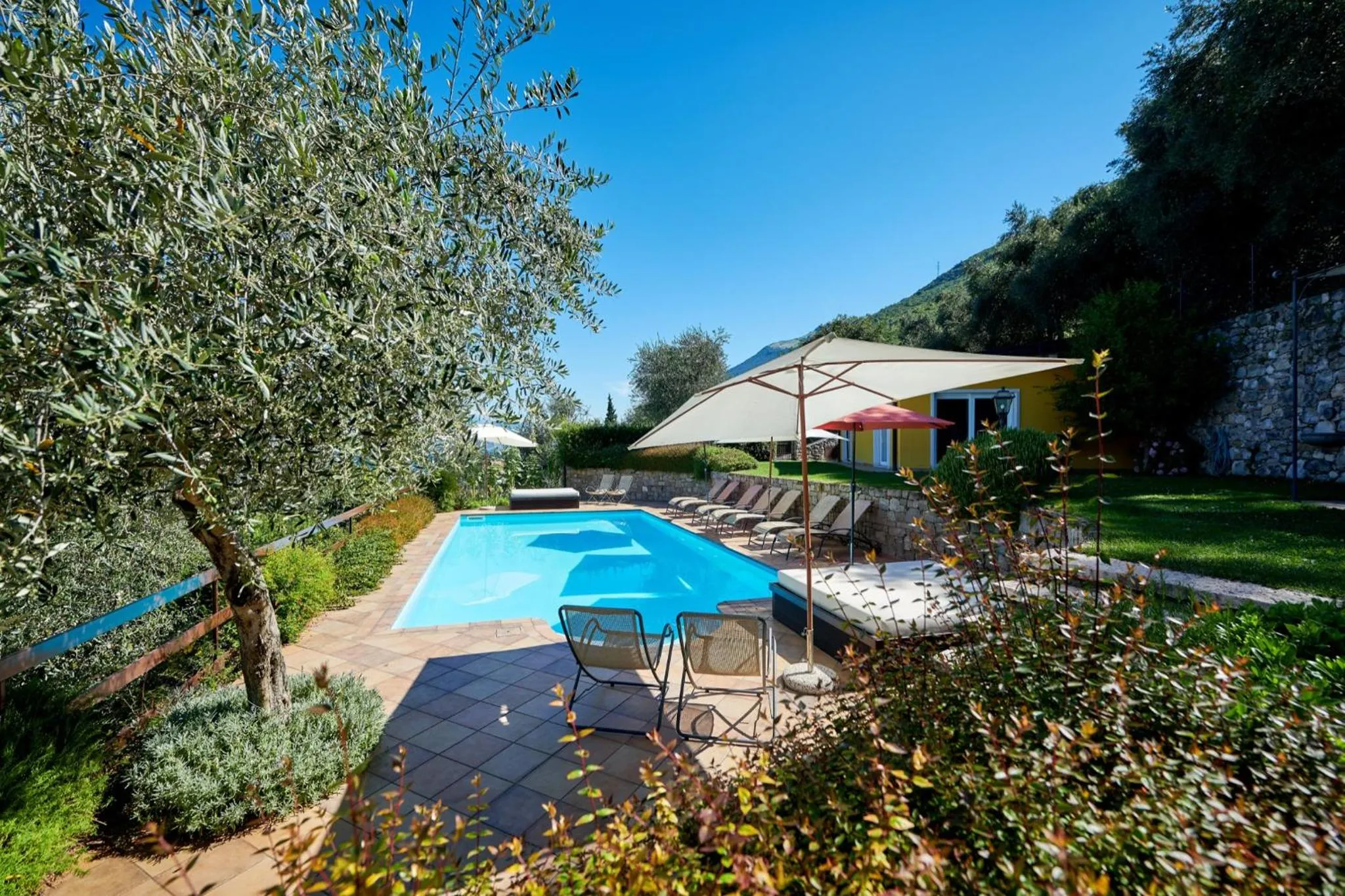 Pool view in Residence Mariù