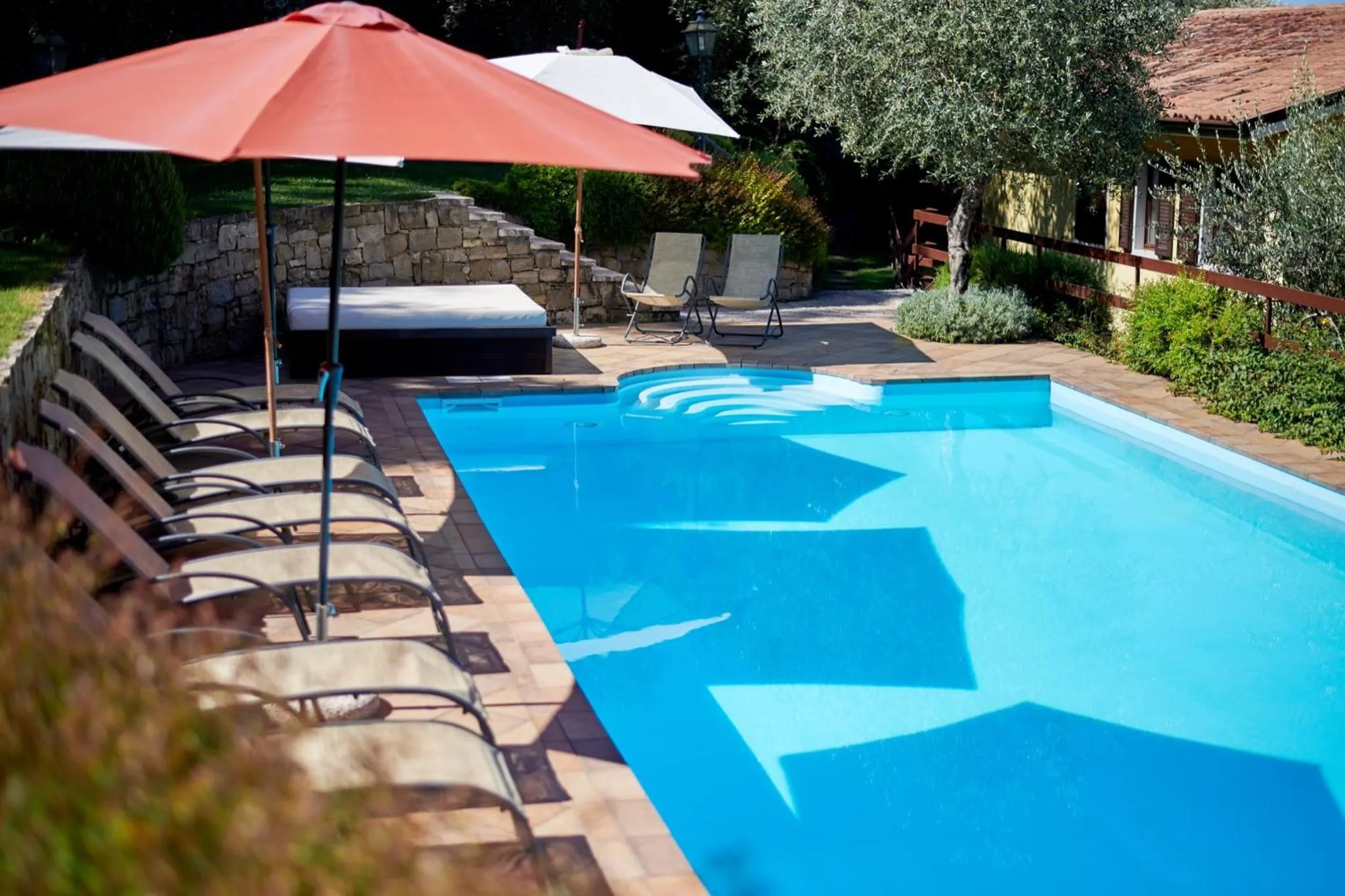 Pool view in Residence Mariù