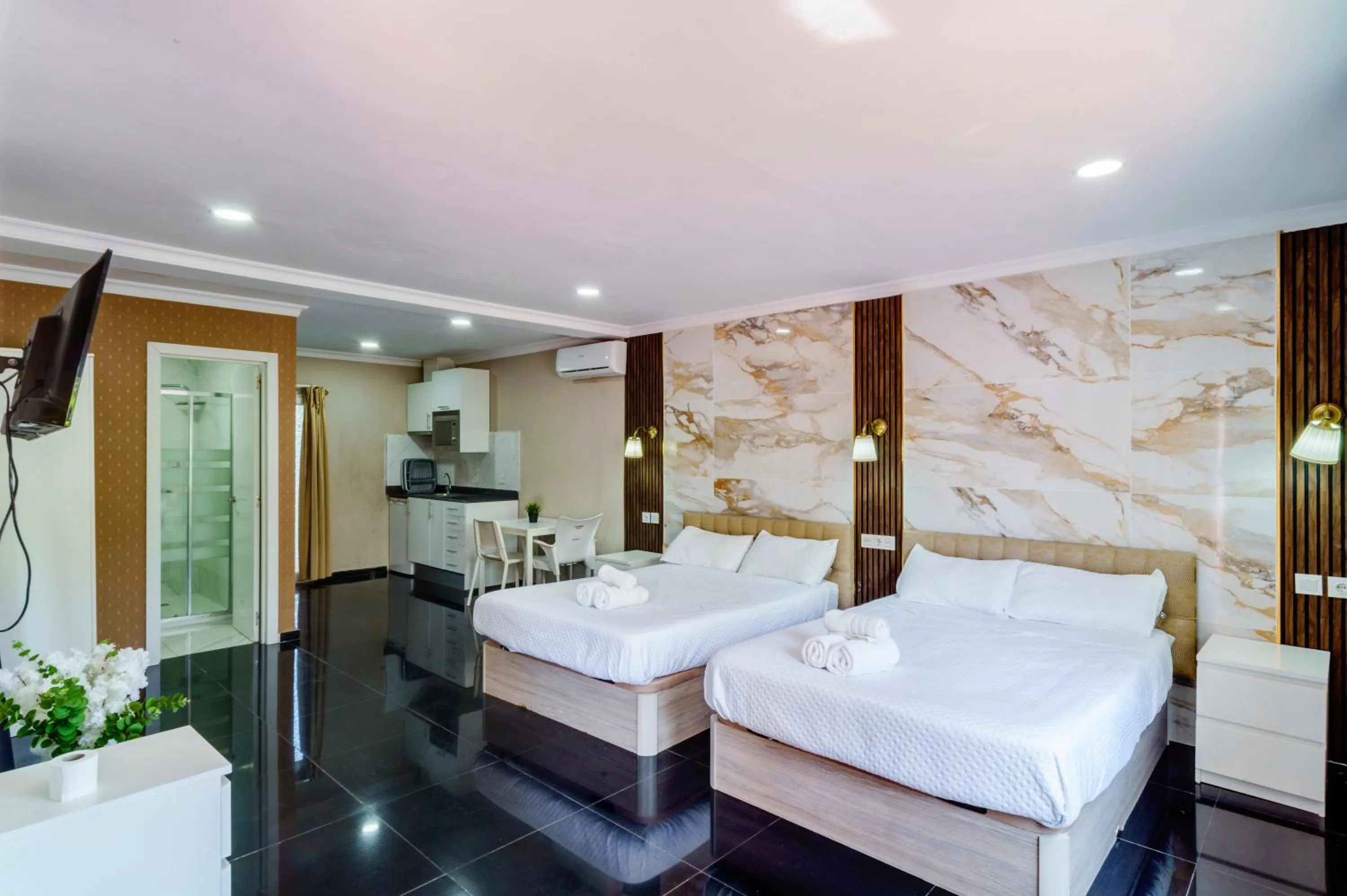 Bed in Villa Costa Marbella