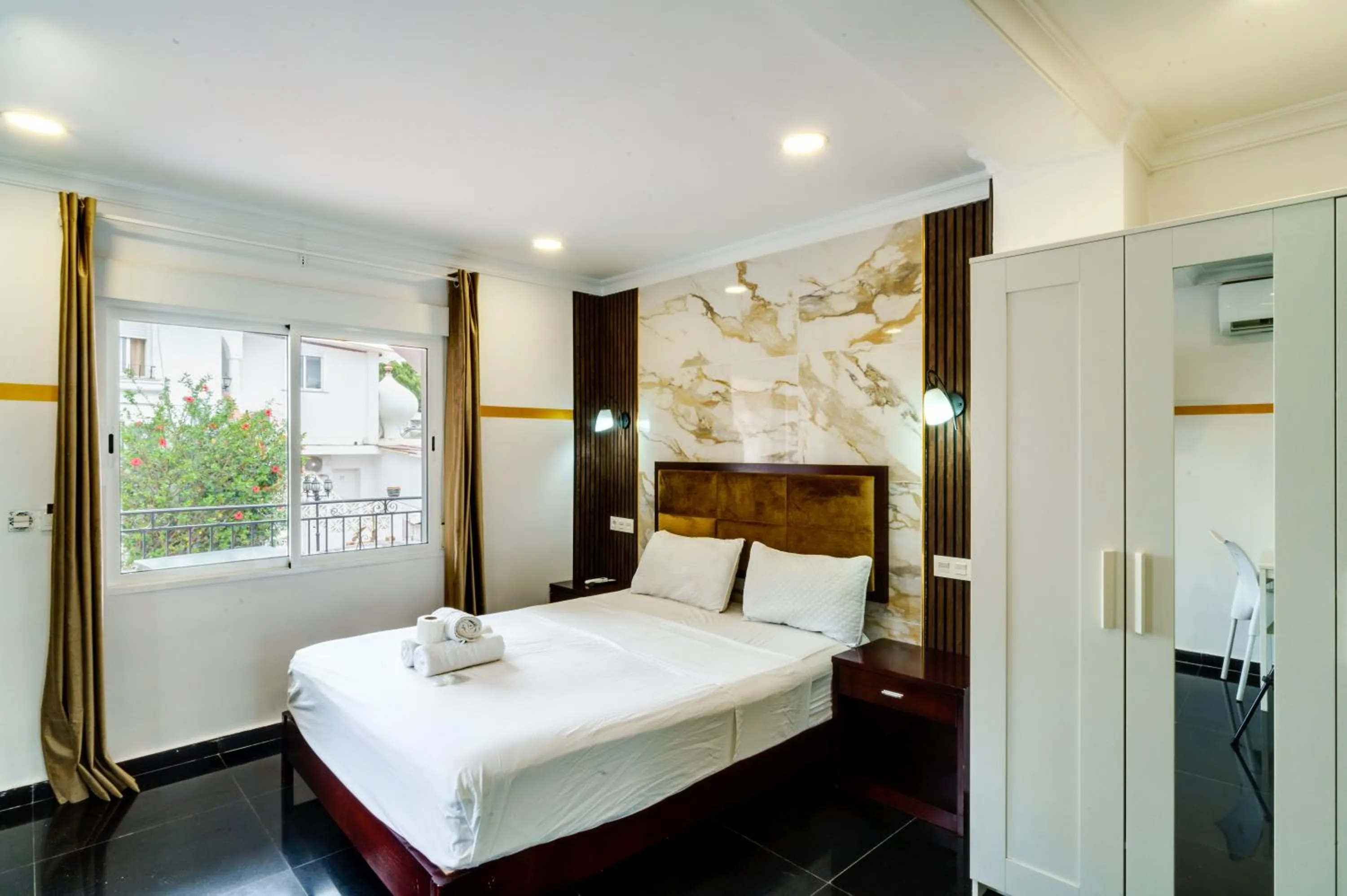 Bed in Villa Costa Marbella