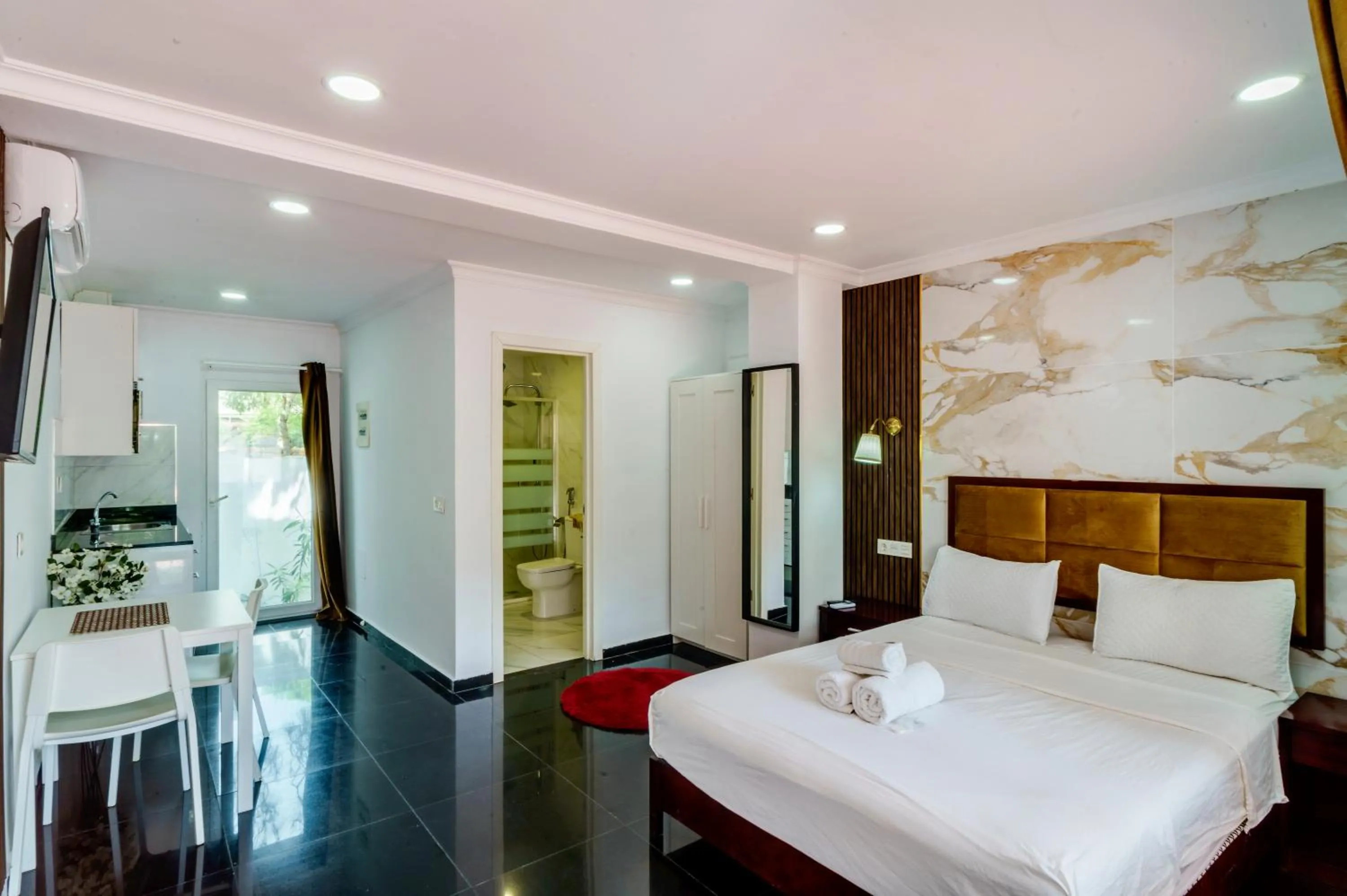 Bed in Villa Costa Marbella