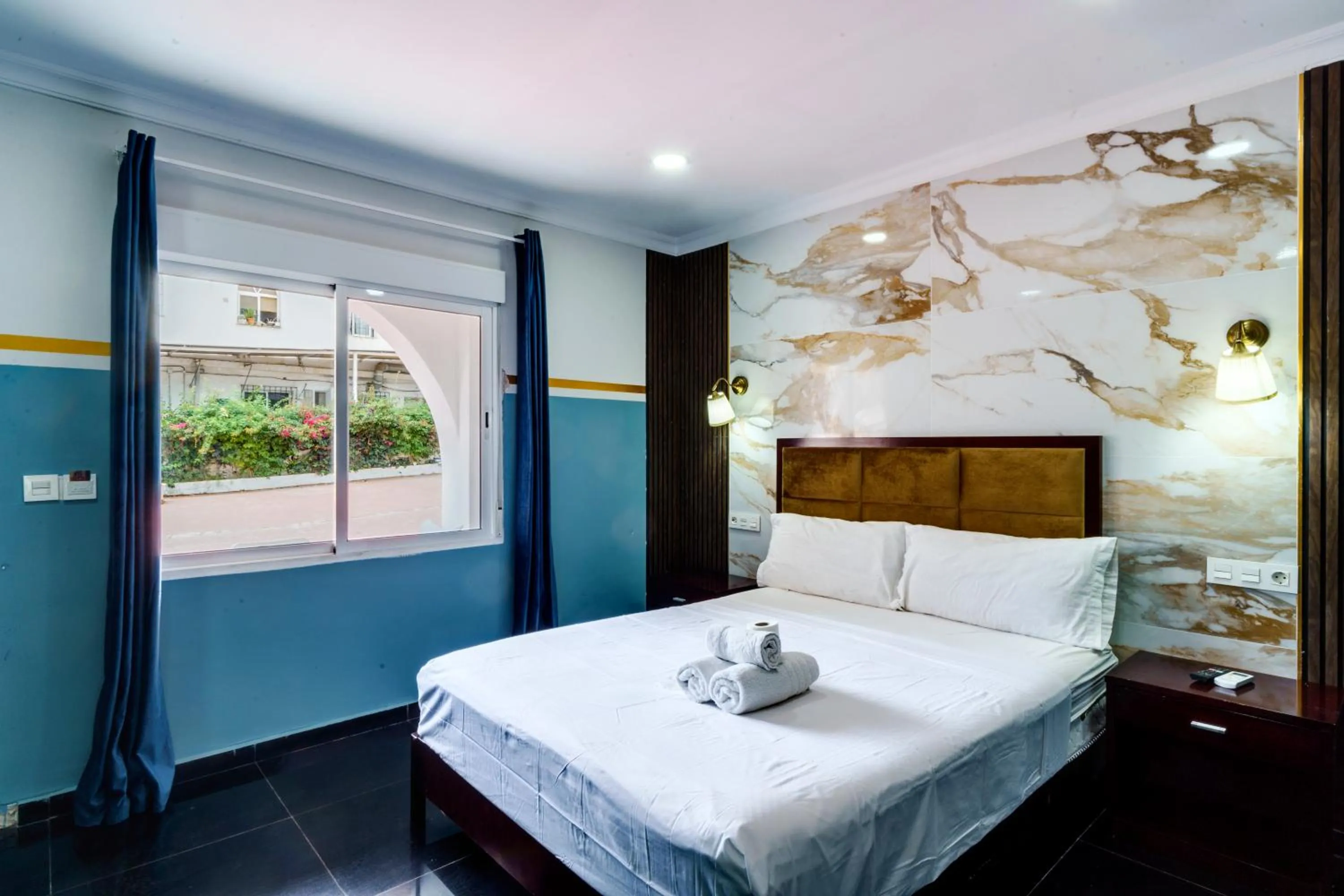 Bed in Villa Costa Marbella