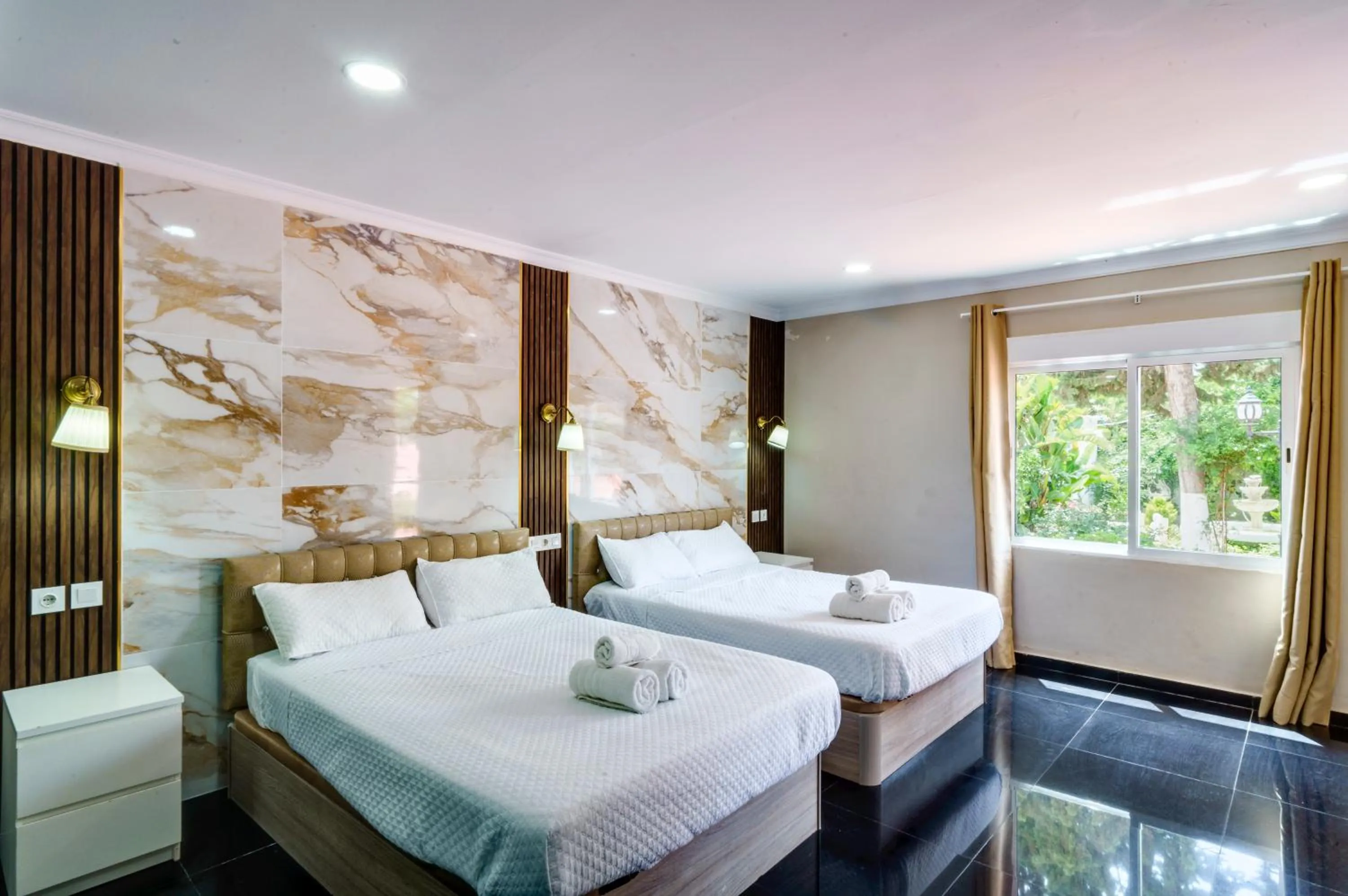 Bed in Villa Costa Marbella