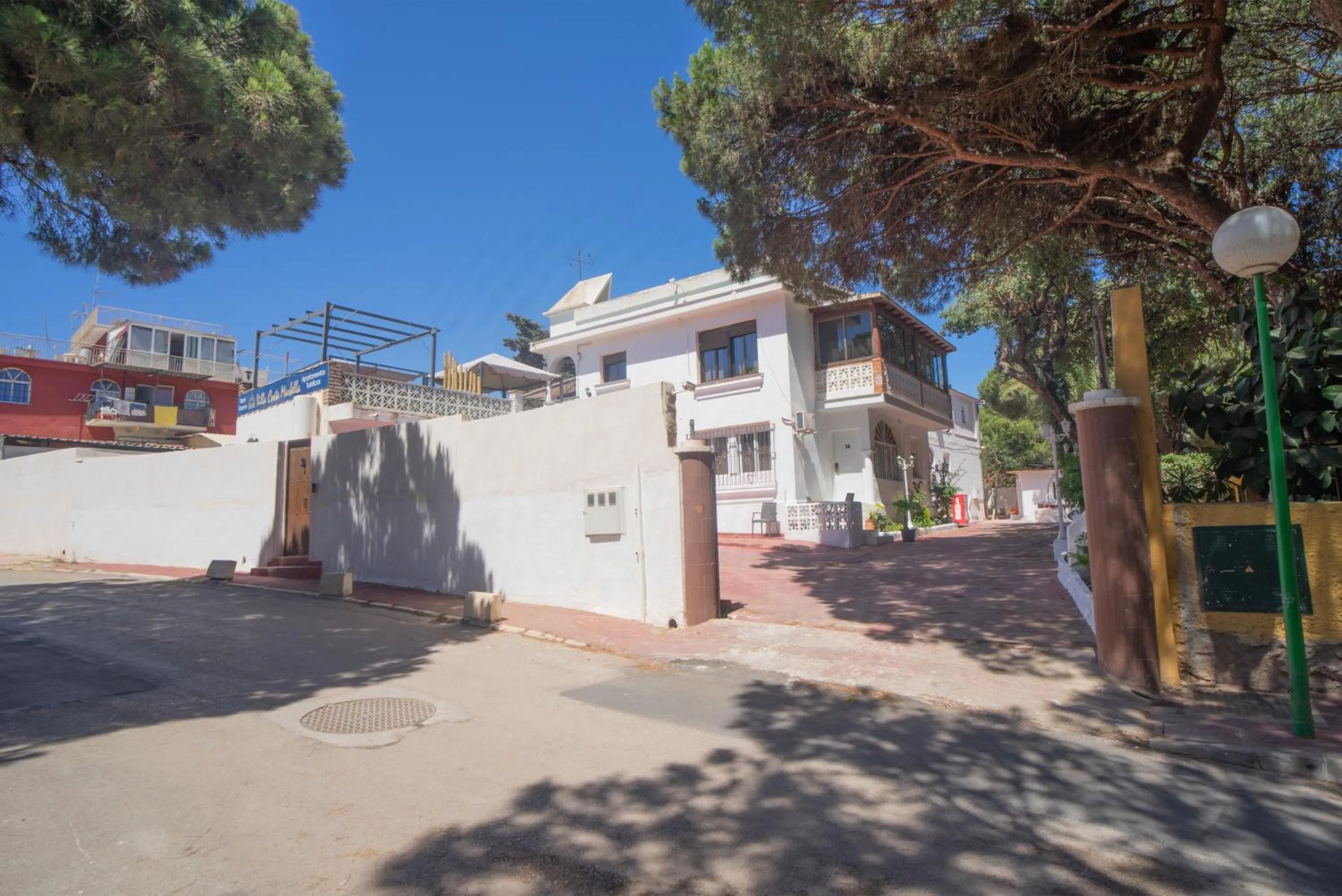 Facade/entrance in Villa Costa Marbella