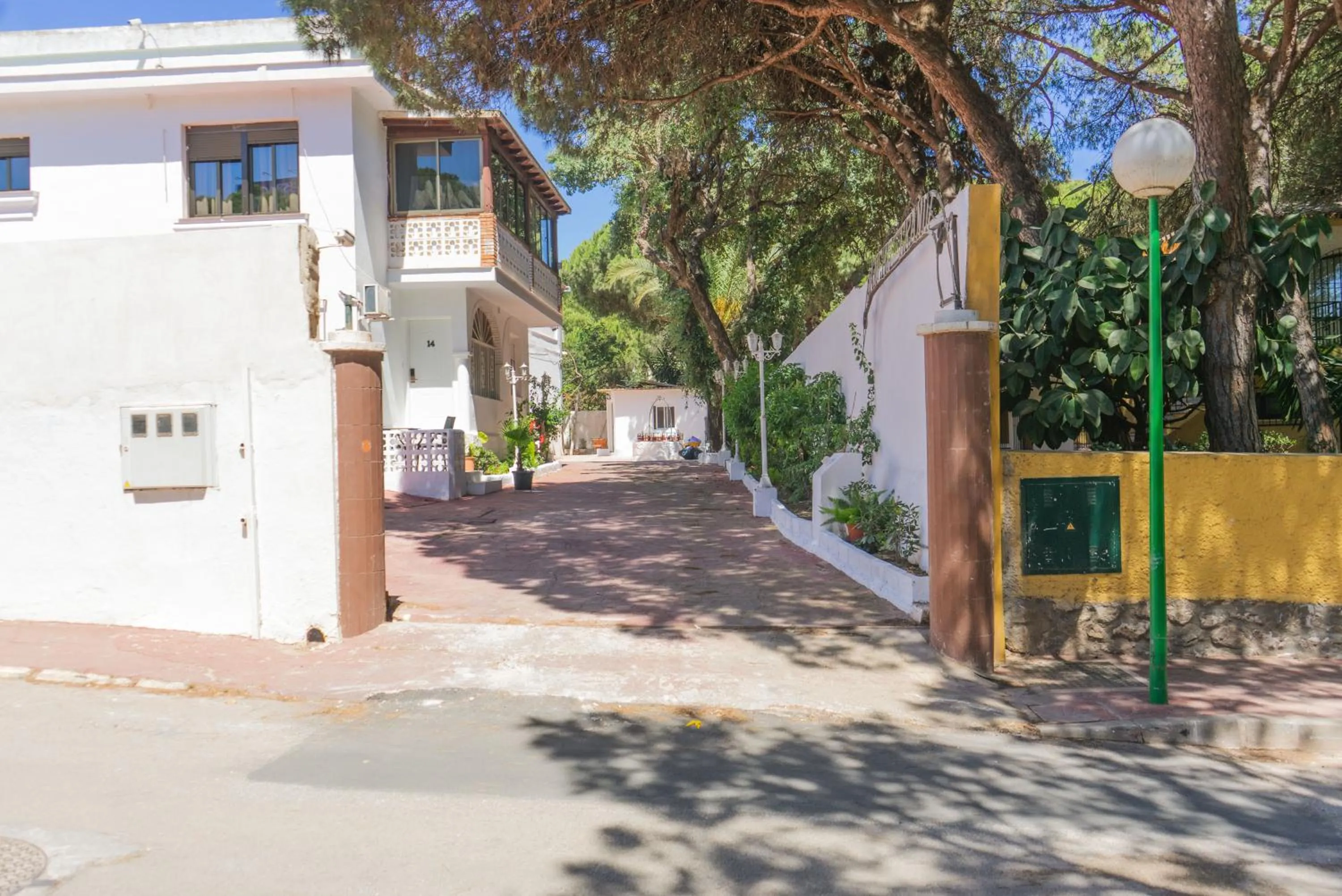 Facade/entrance in Villa Costa Marbella