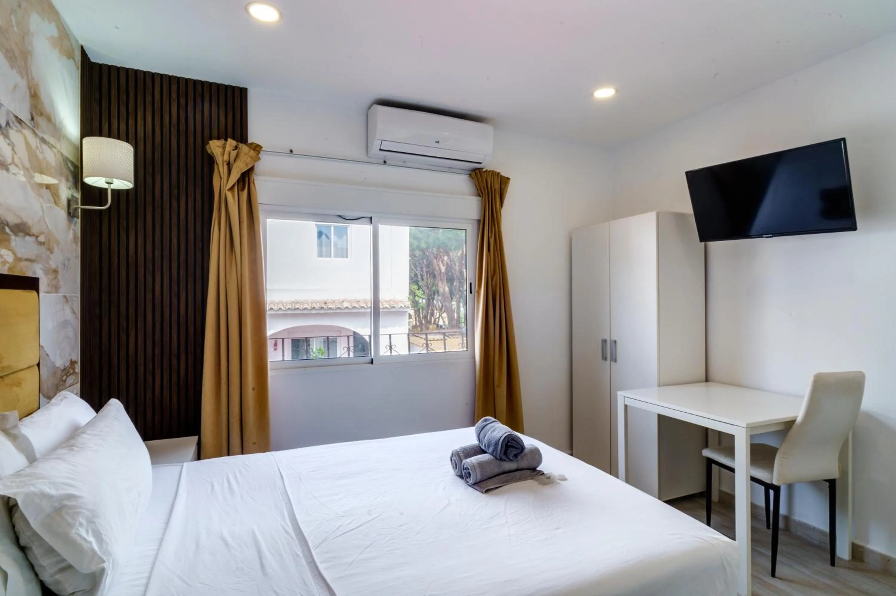 Bed in Villa Costa Marbella