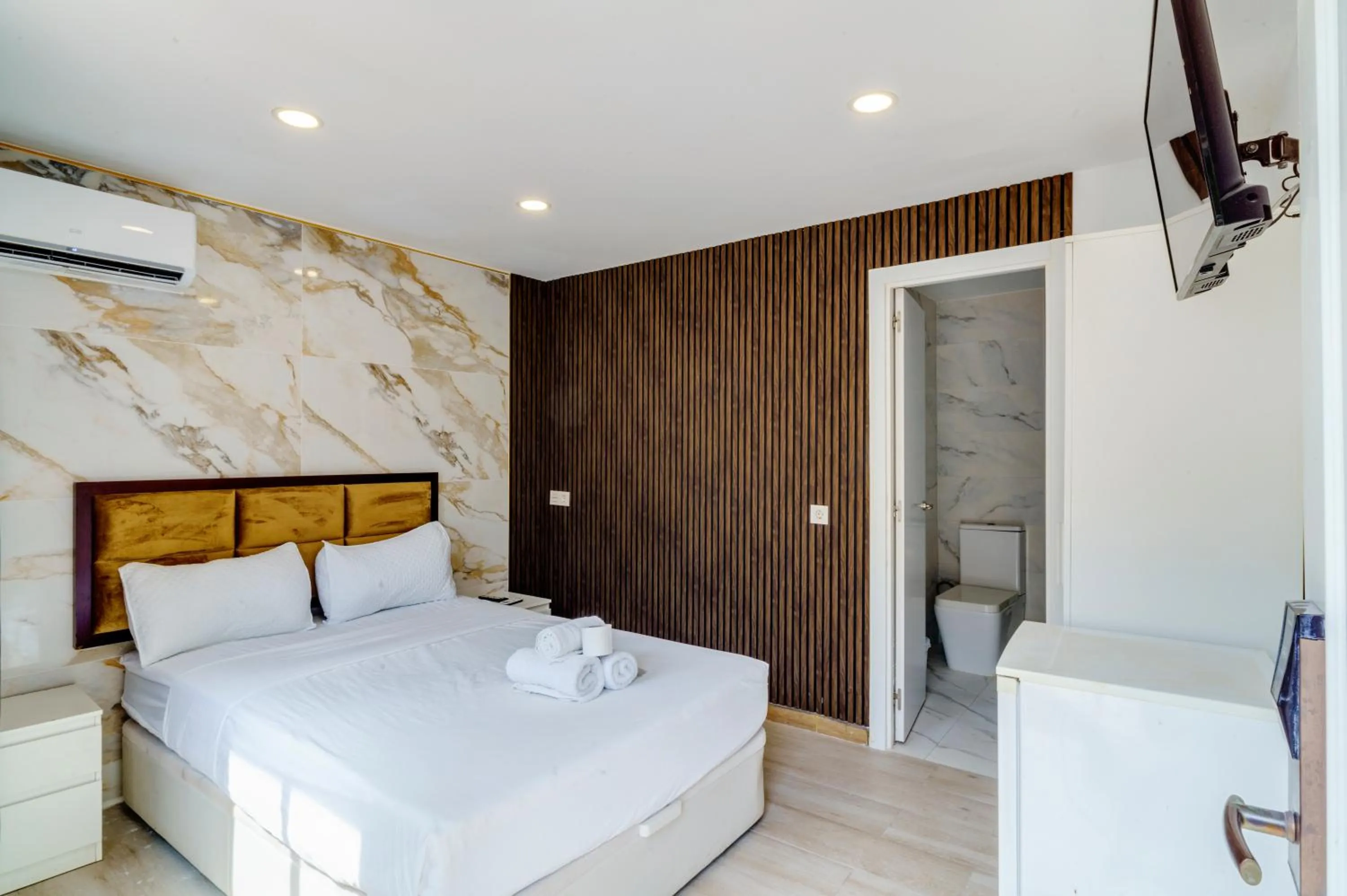 Bed in Villa Costa Marbella