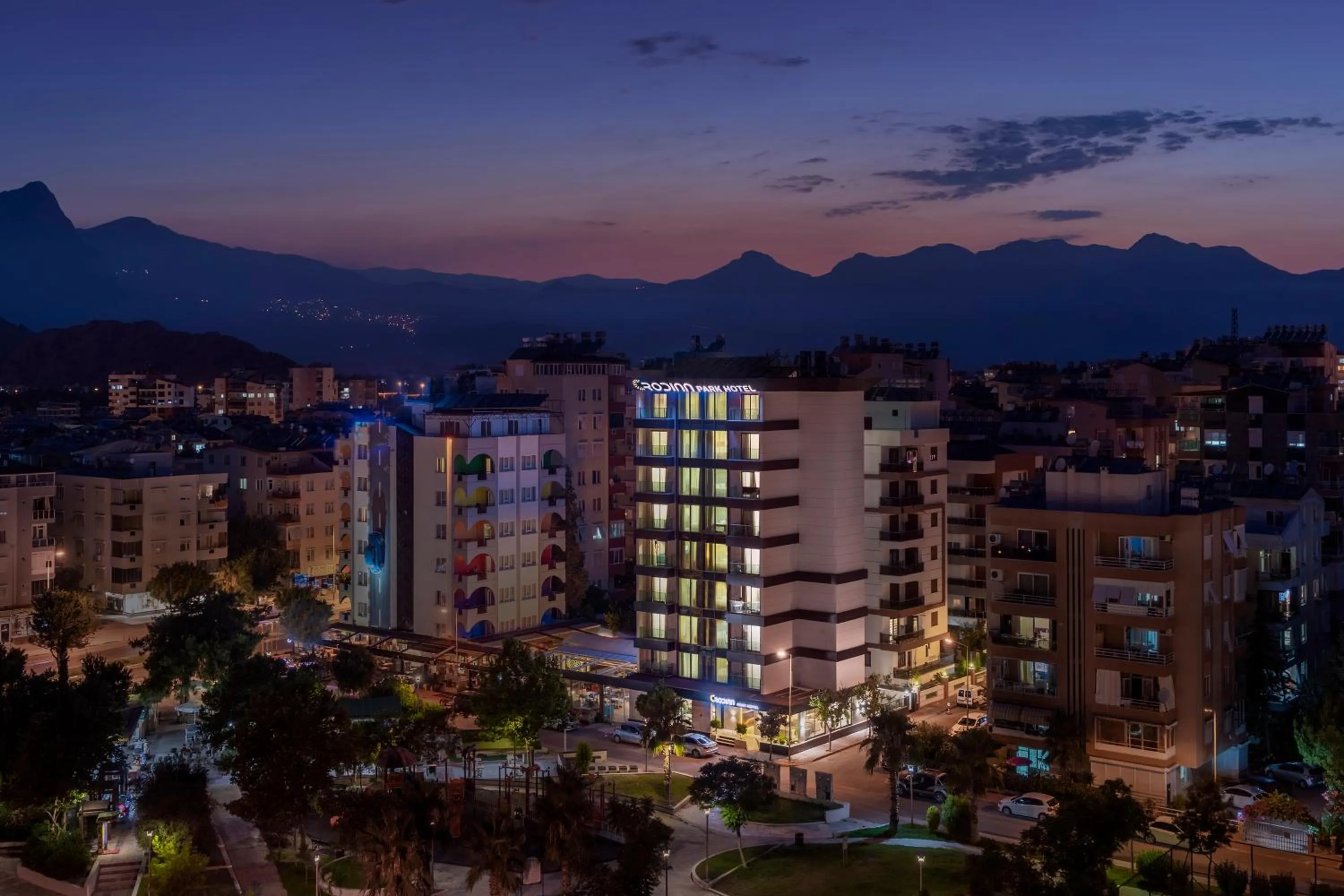 Property building in RODINN Park Hotel