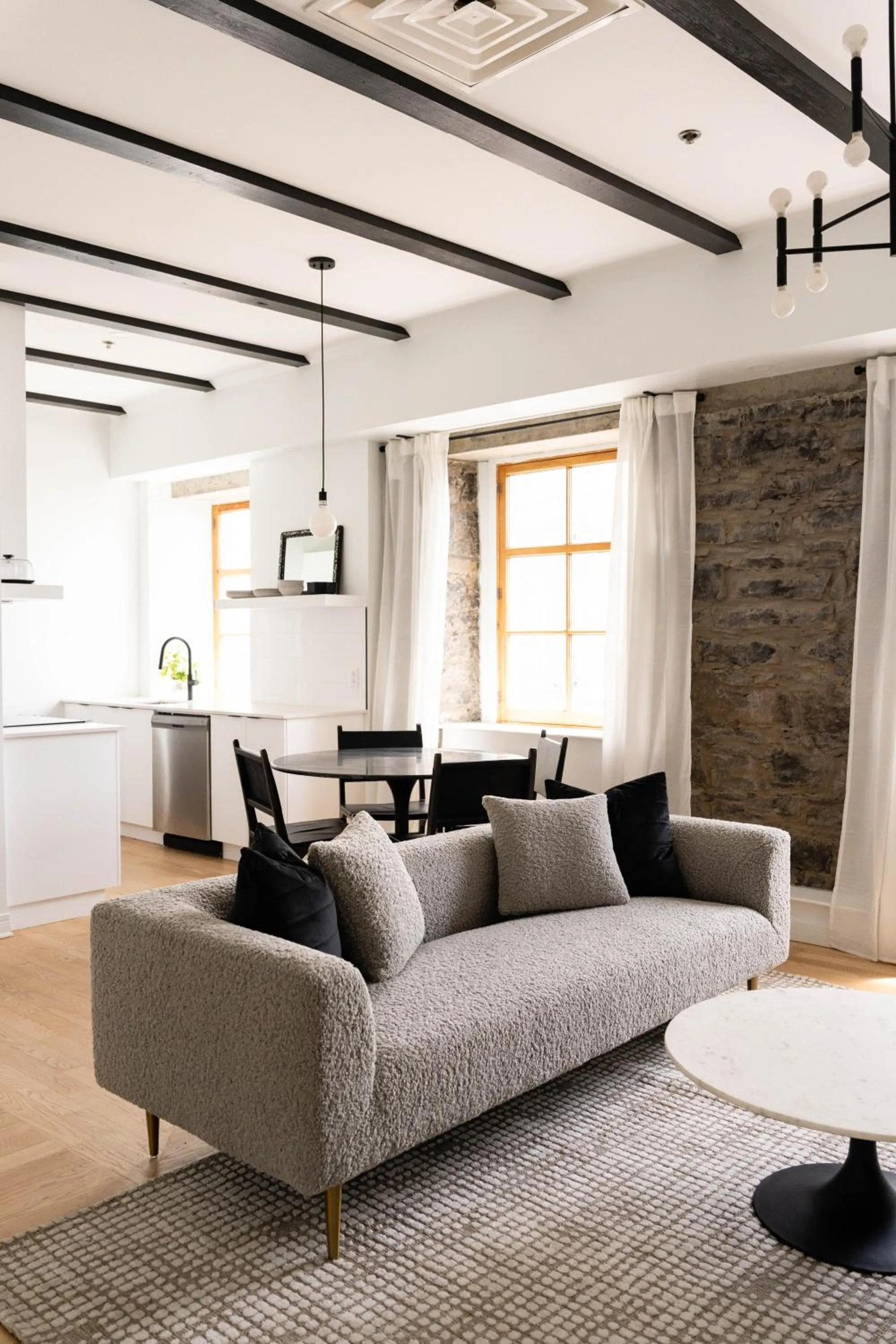 Living room in Maison Rasco by Luxury In Transit