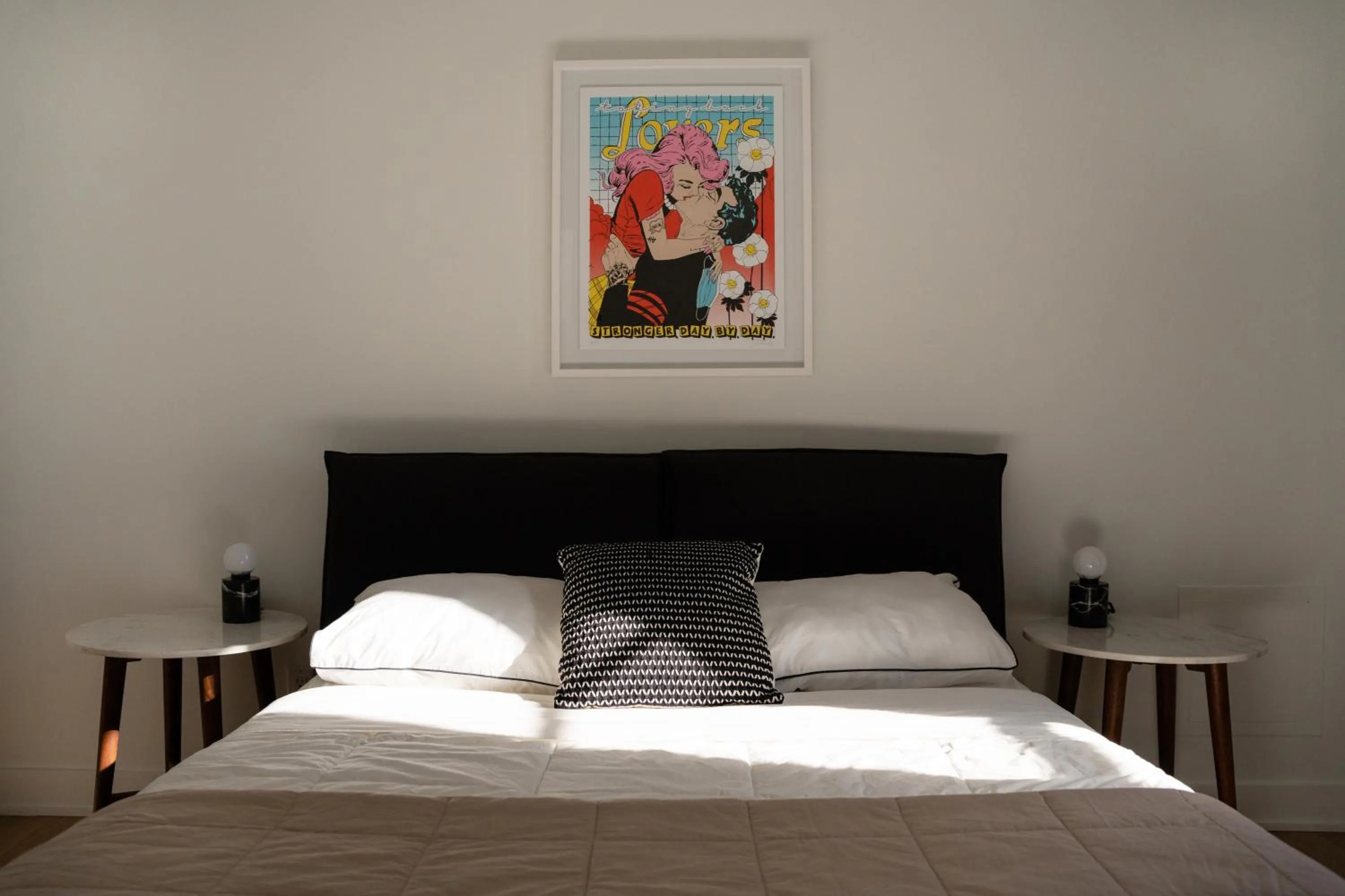 Bed in Maison Rasco by Luxury In Transit