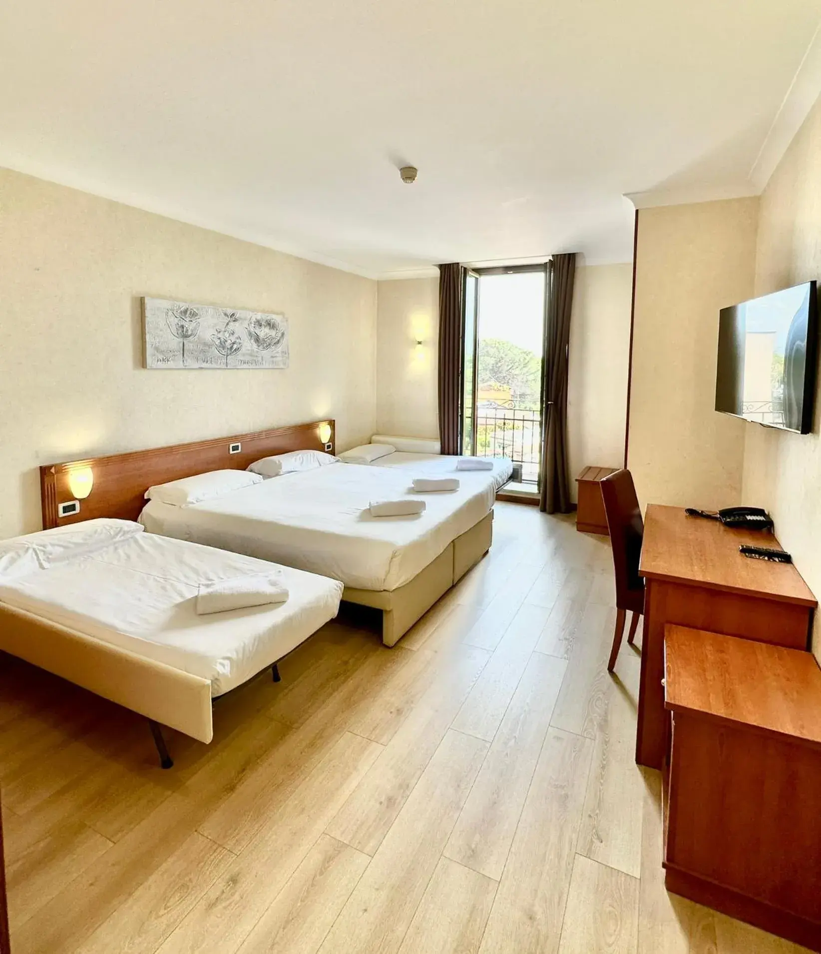 Bed in Romoli Hotel Bed in Romoli Hotel