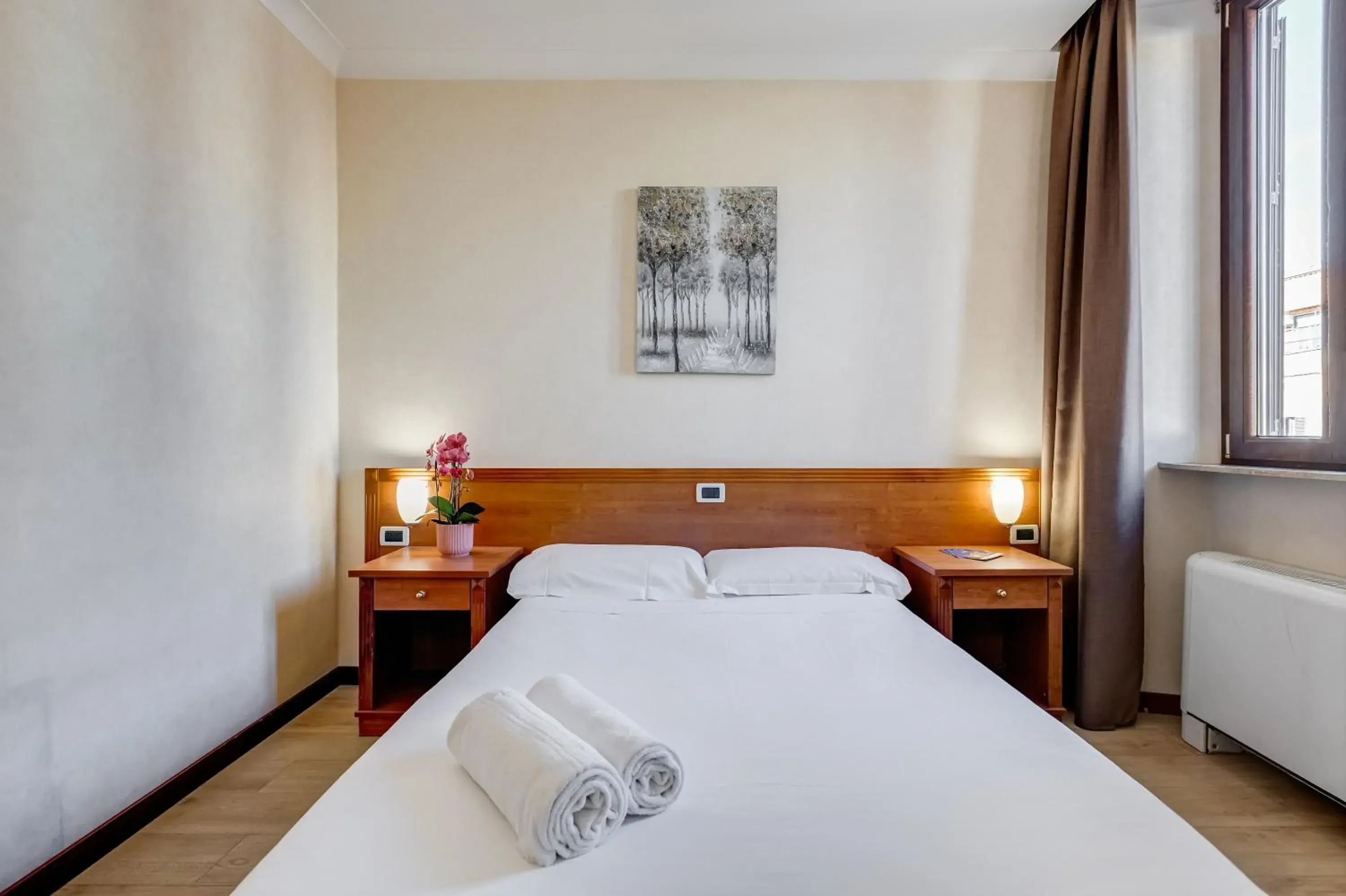 Bed in Romoli Hotel Bed in Romoli Hotel