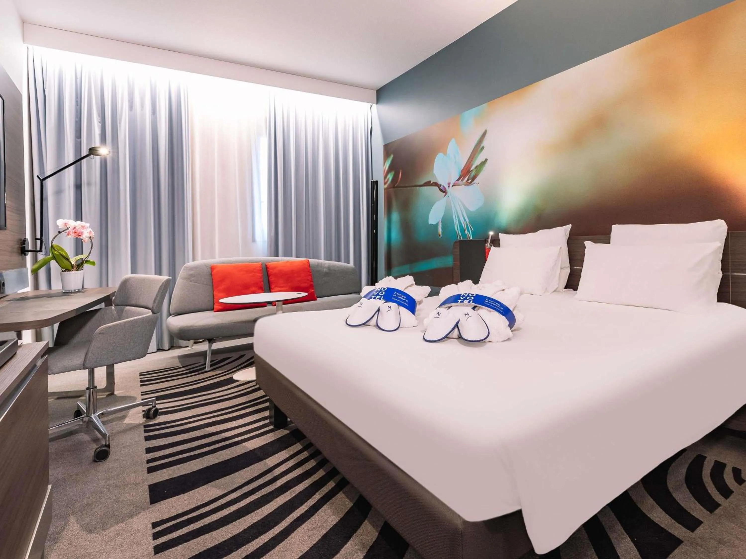 Bedroom, Bed in Novotel Milano Linate Aeroporto