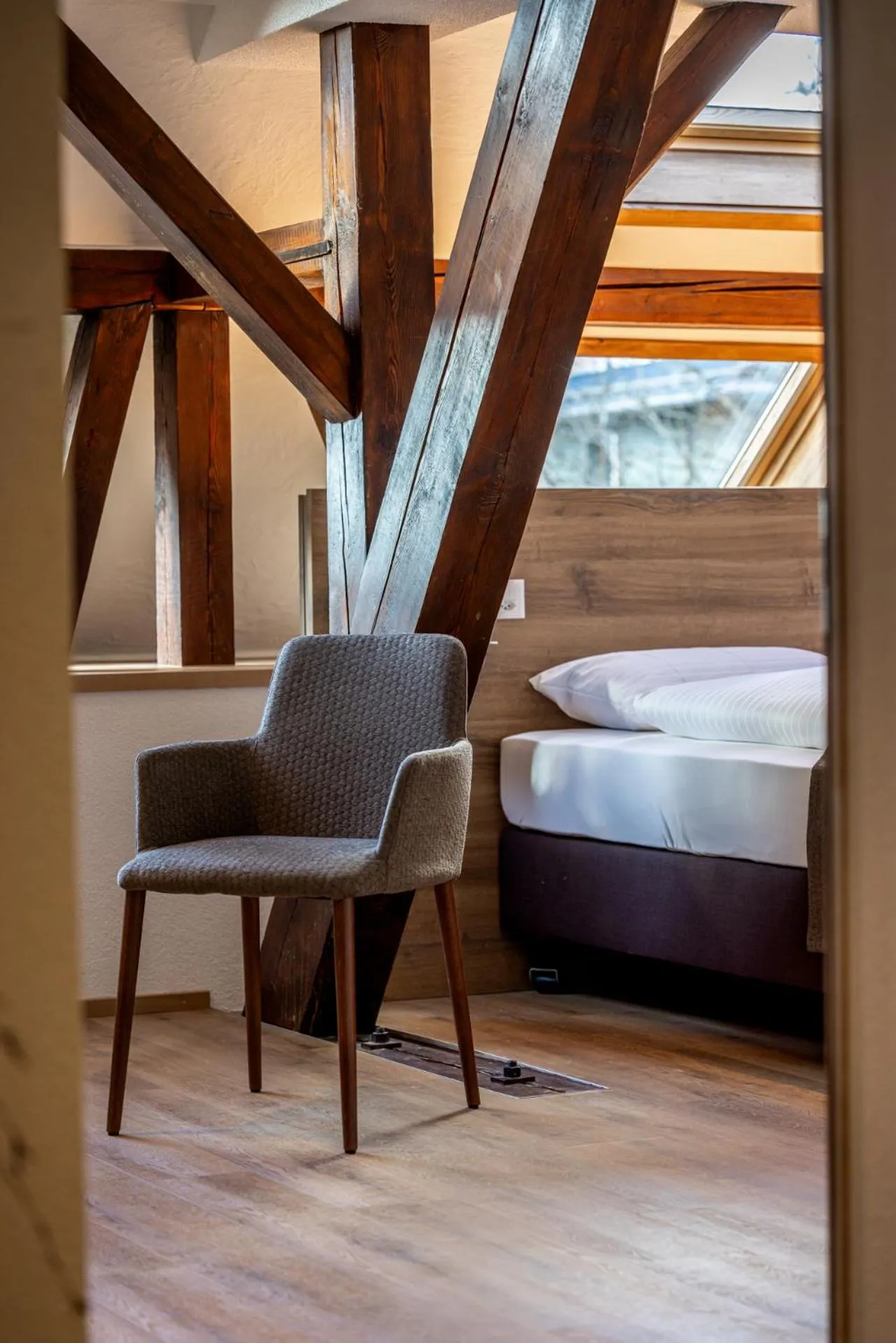 Bed in Hotel & Restaurant Bären