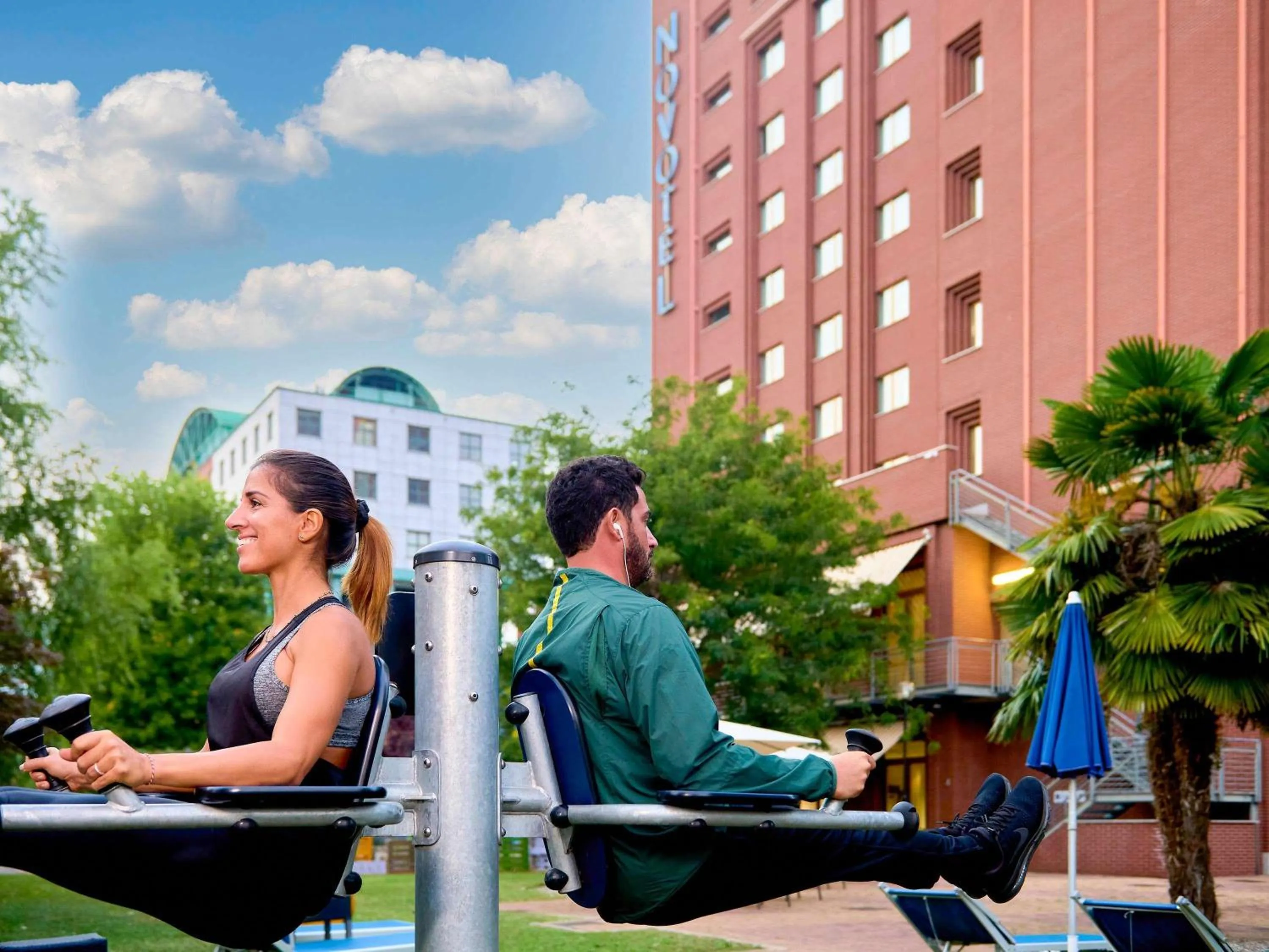 Fitness centre/facilities in Novotel Torino Corso Giulio Cesare