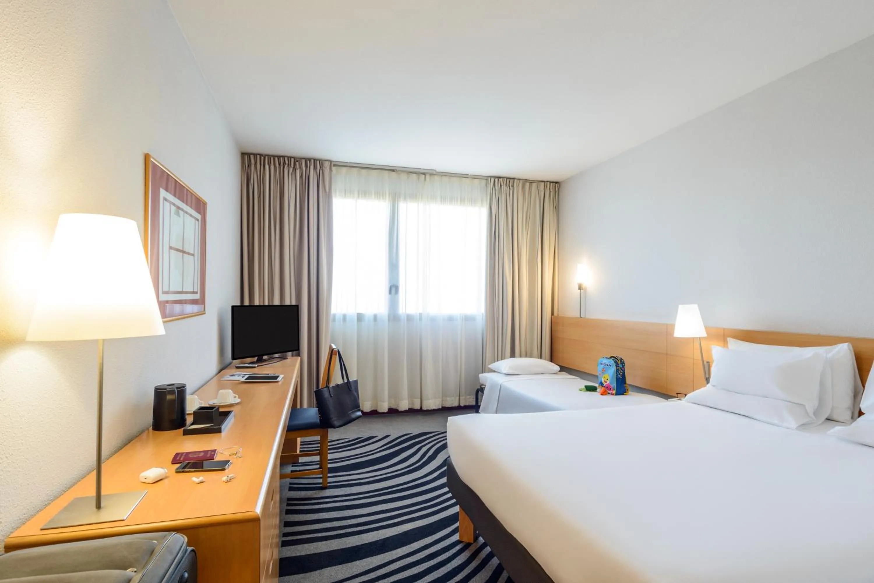 Bed in Novotel Torino Corso Giulio Cesare