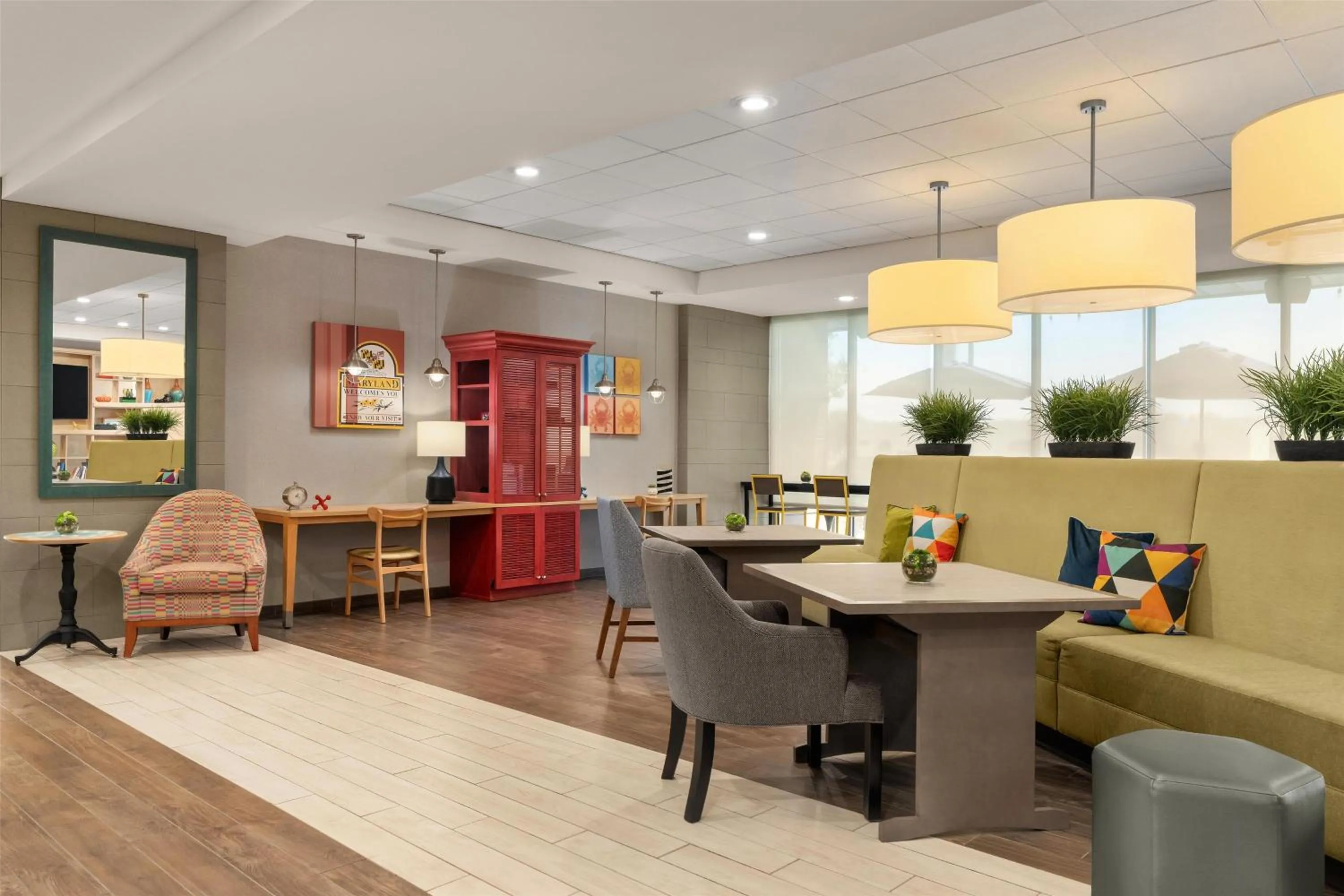 Lobby or reception in Home2 Suites by Hilton Baltimore/Aberdeen MD