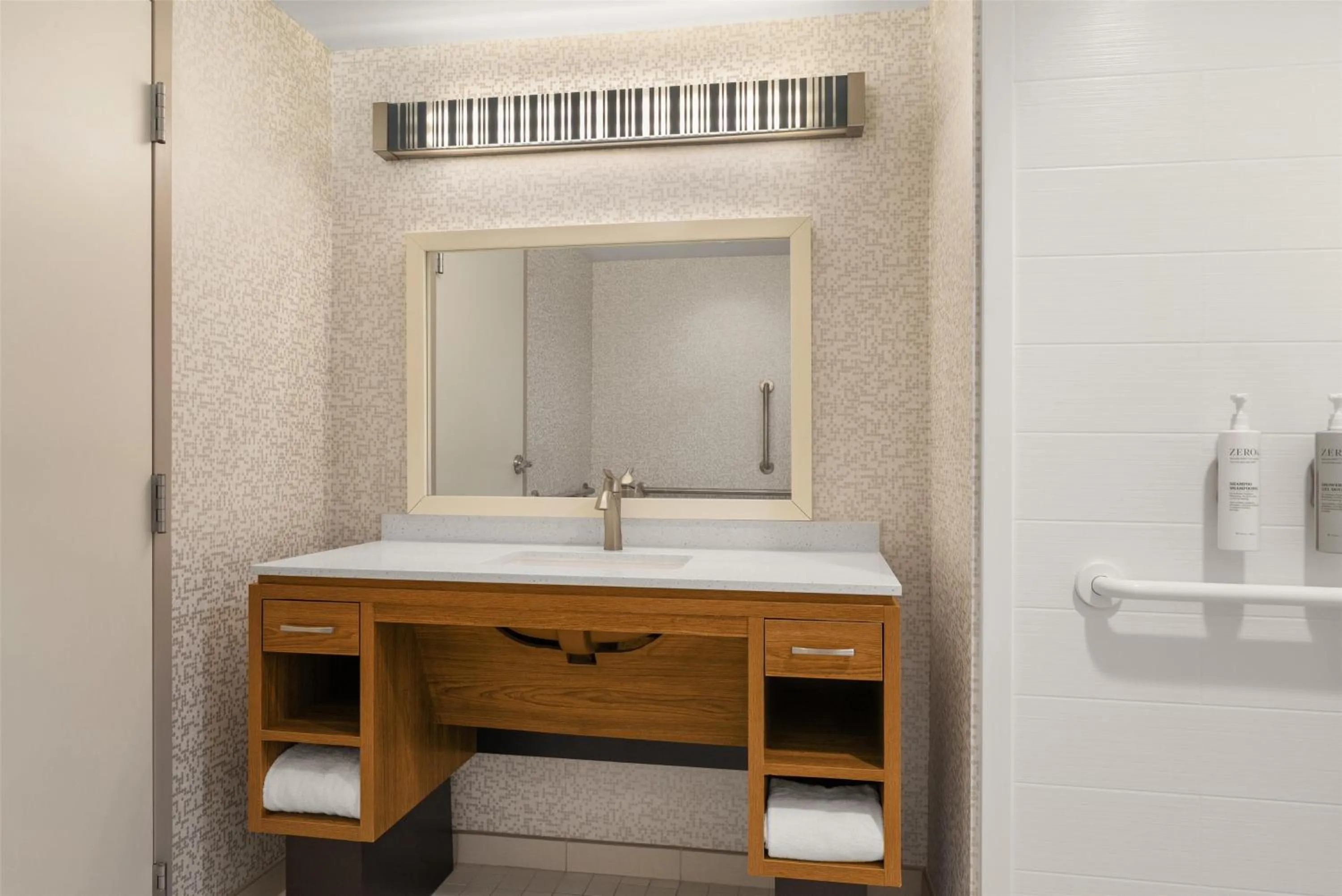 Bathroom in Home2 Suites by Hilton Baltimore/Aberdeen MD