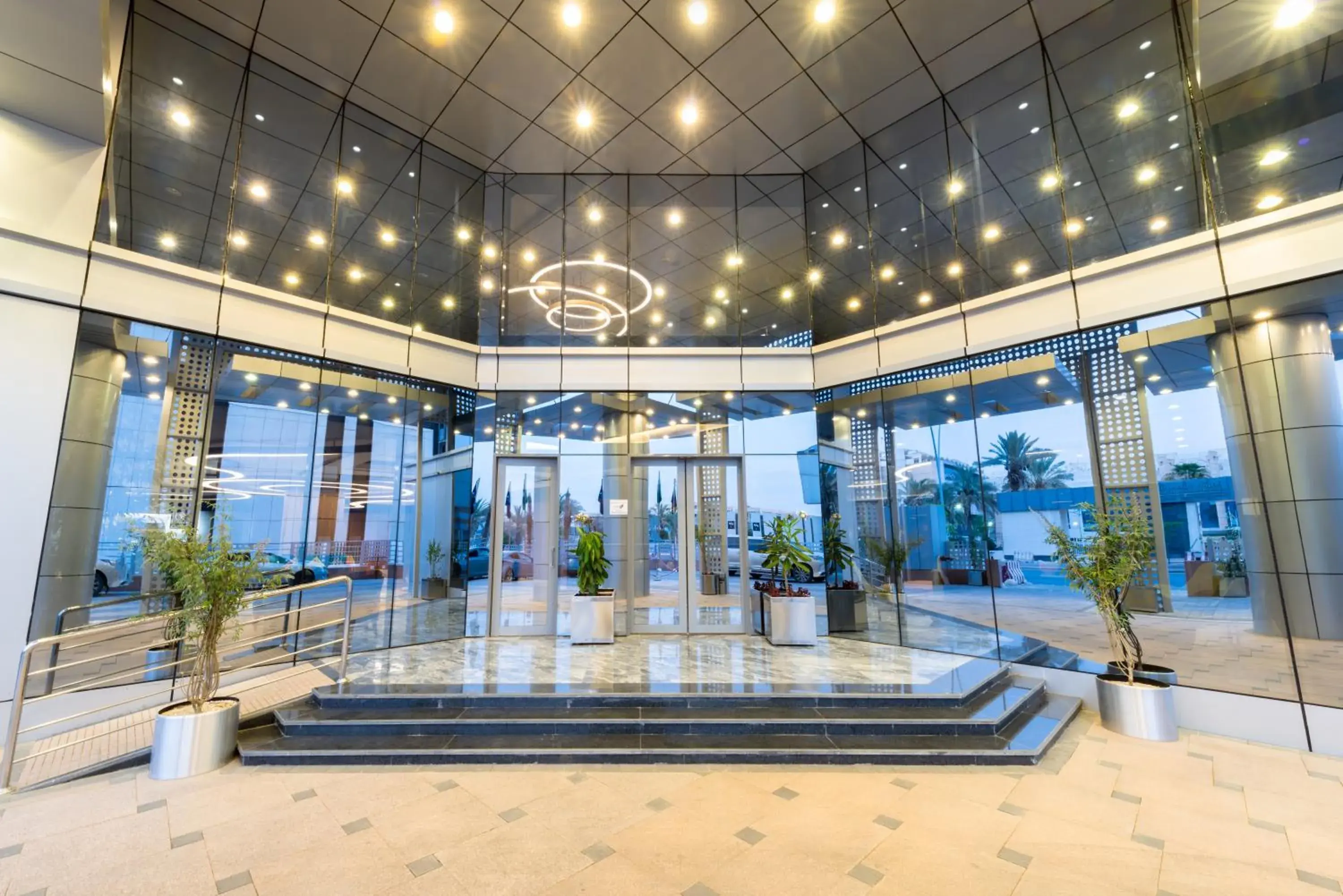 Facade/entrance in Warwick Riyadh Al Wezarat Facade/entrance in Warwick Riyadh Al Wezarat