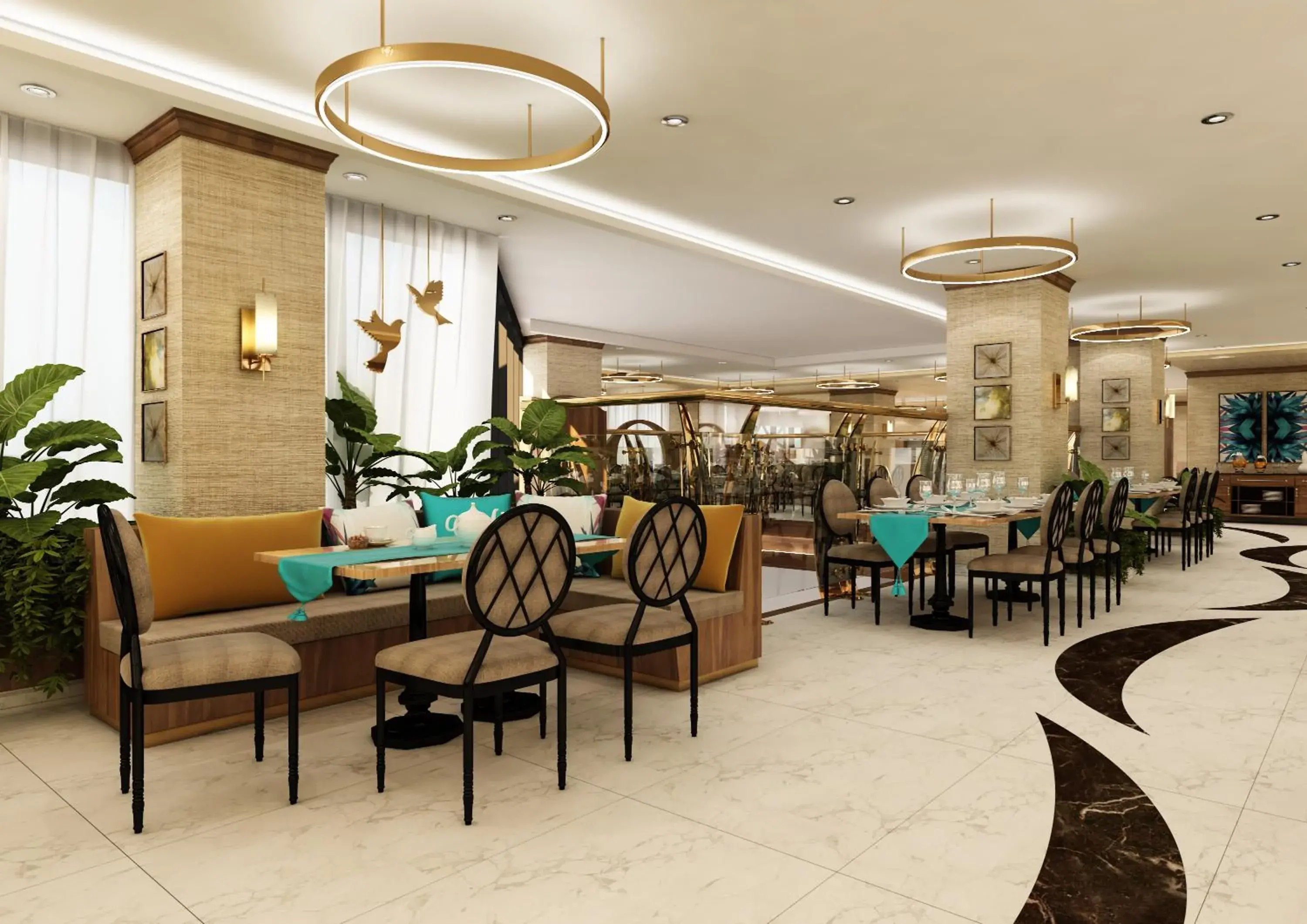 Restaurant/Places to Eat in Warwick Riyadh Al Wezarat Restaurant/Places to Eat in Warwick Riyadh Al Wezarat