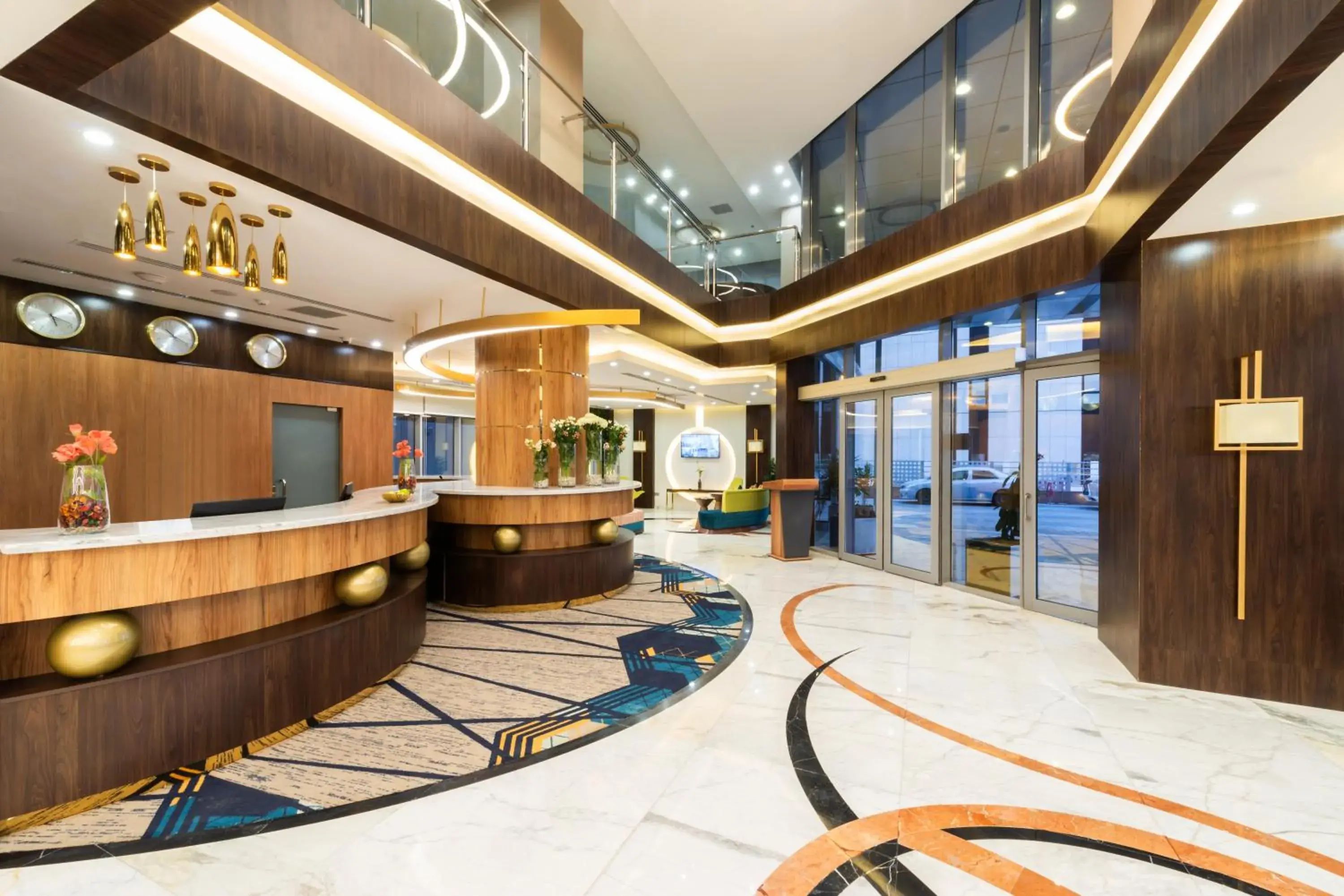Property building, Lobby/Reception in Warwick Riyadh Al Wezarat Property building, Lobby/Reception in Warwick Riyadh Al Wezarat
