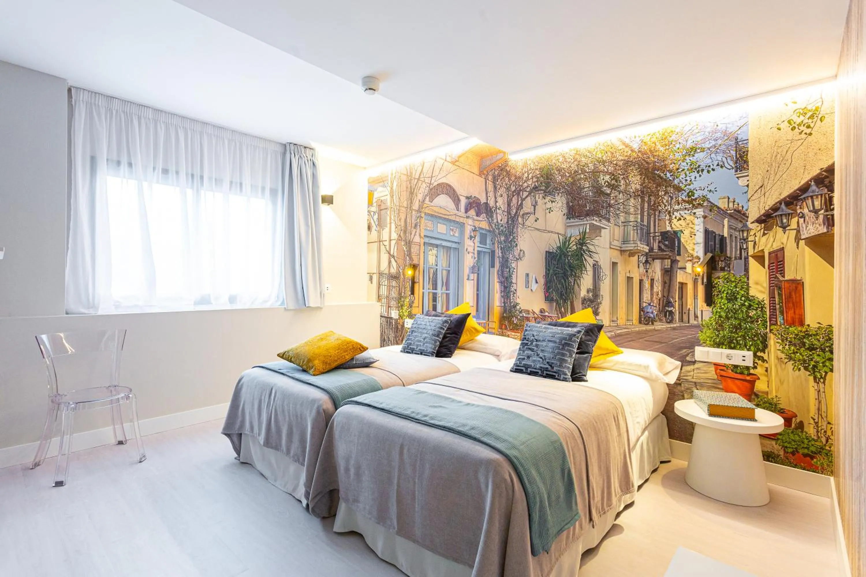 Double Room - single occupancy in Fly Rooms Madrid Airport