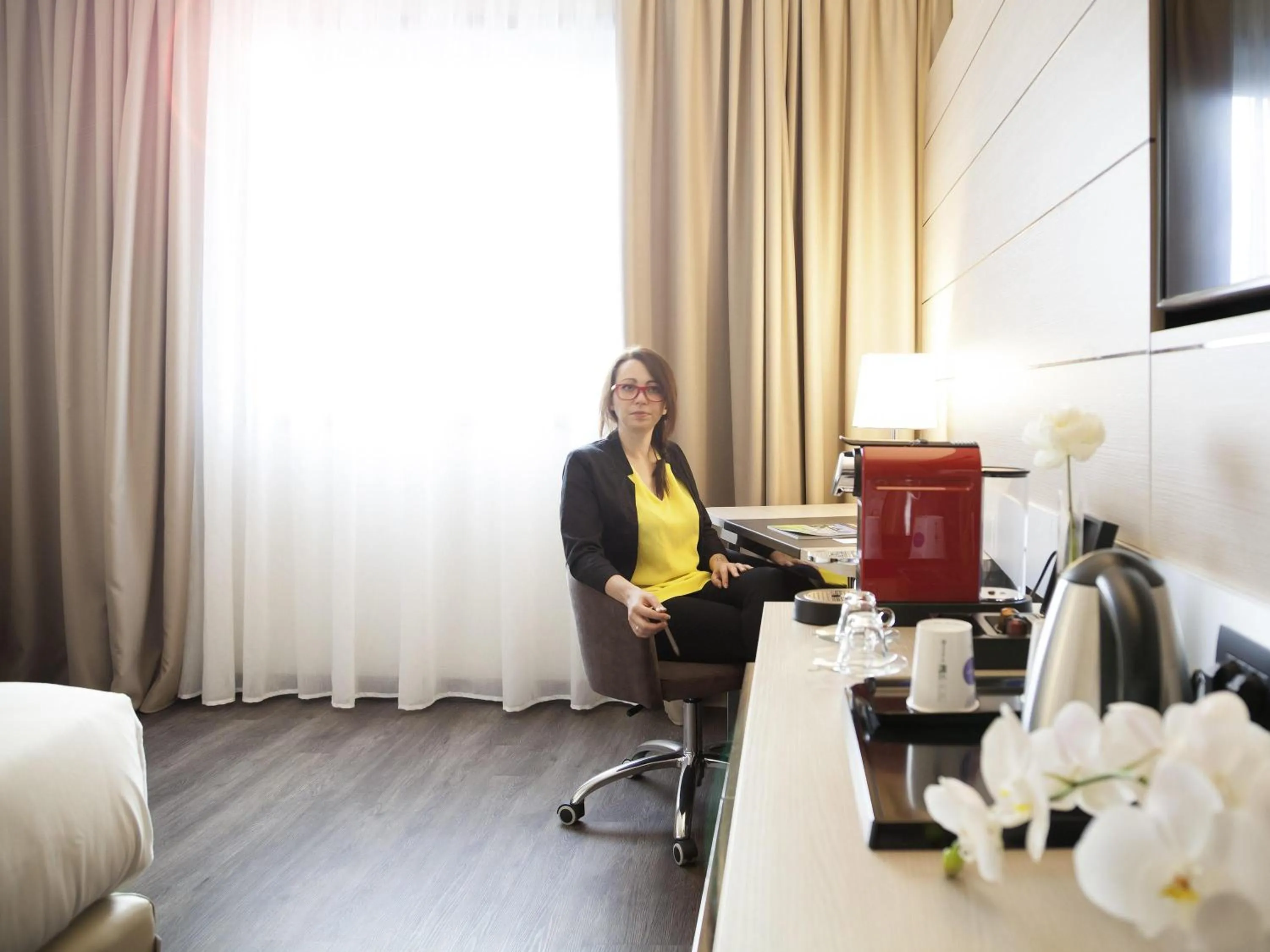 Bedroom in Novotel Brescia Due