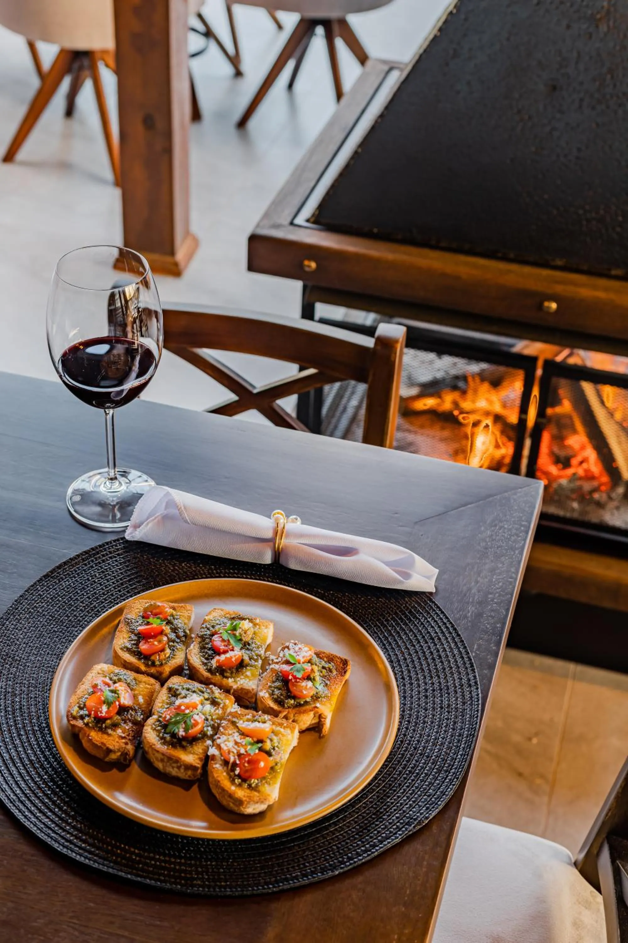 Food and drinks in Pousada Serra Verde