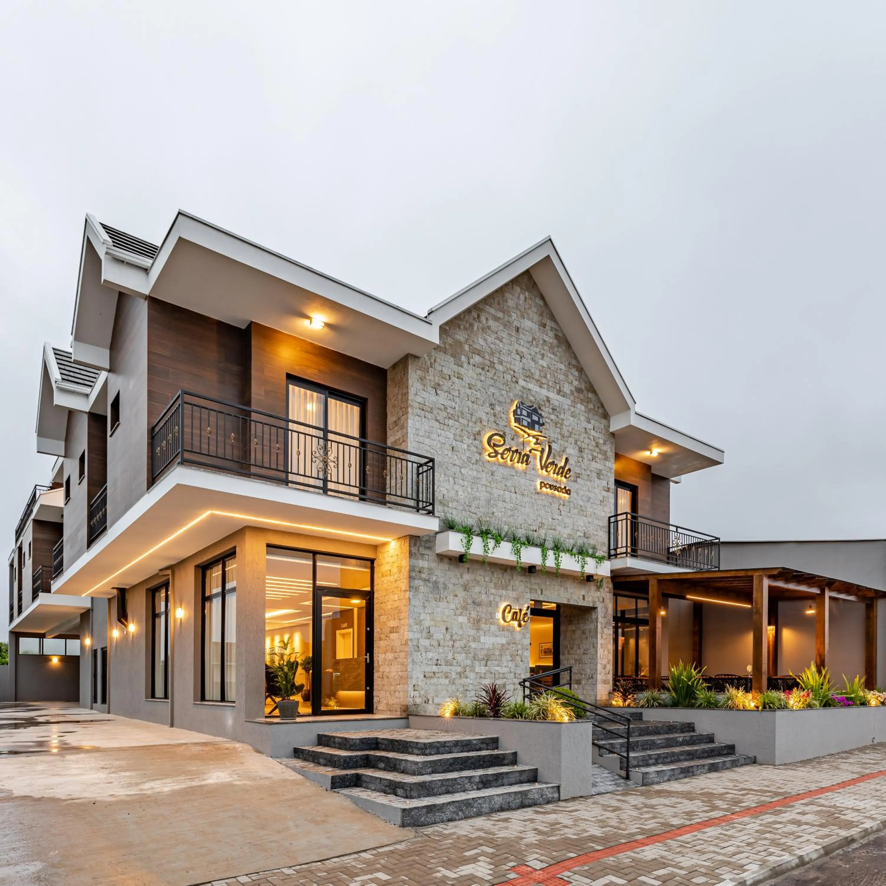 Property building in Pousada Serra Verde