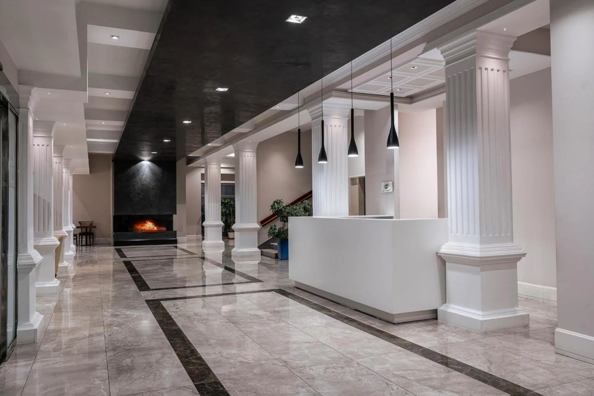 Lobby or reception in Hotel Campo Marzio