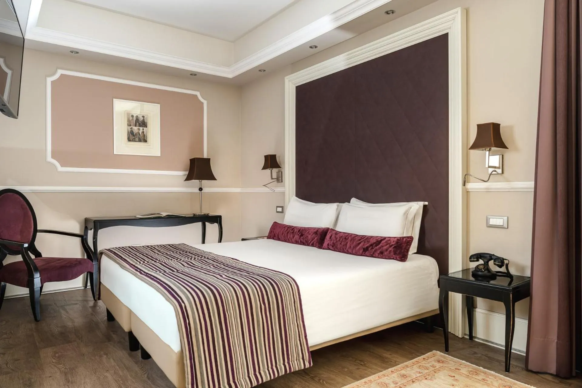 Photo of the whole room, Bed in Hotel Campo Marzio