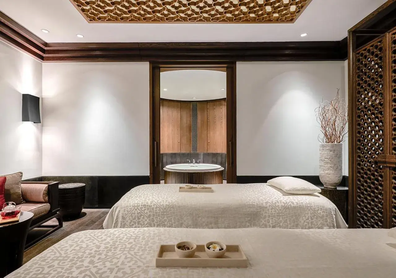 Spa and wellness centre/facilities, Bed in Park Hyatt Changbaishan Spa and wellness centre/facilities, Bed in Park Hyatt Changbaishan